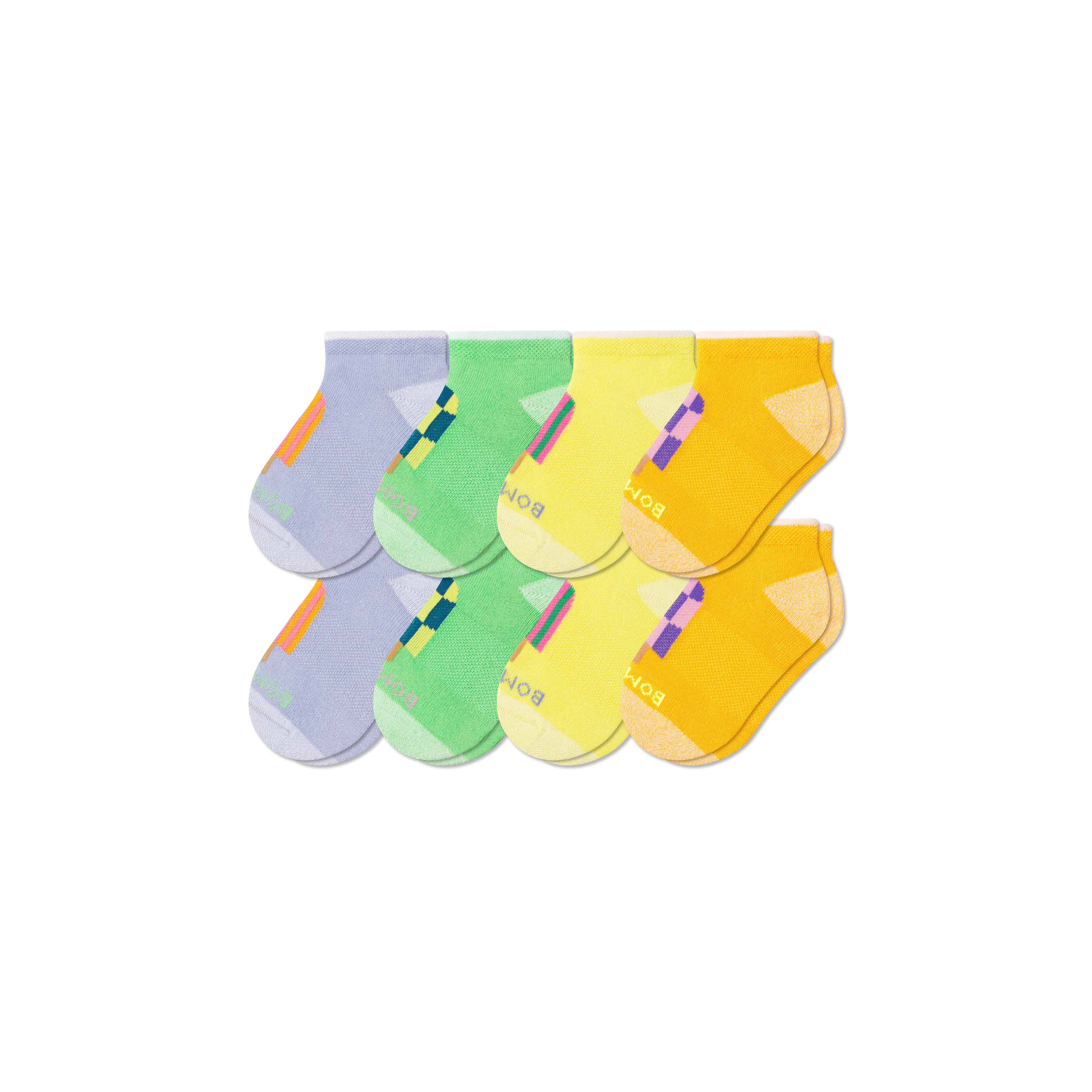 Junior Lightweight Ankle Sock 8-Pack - Image 28