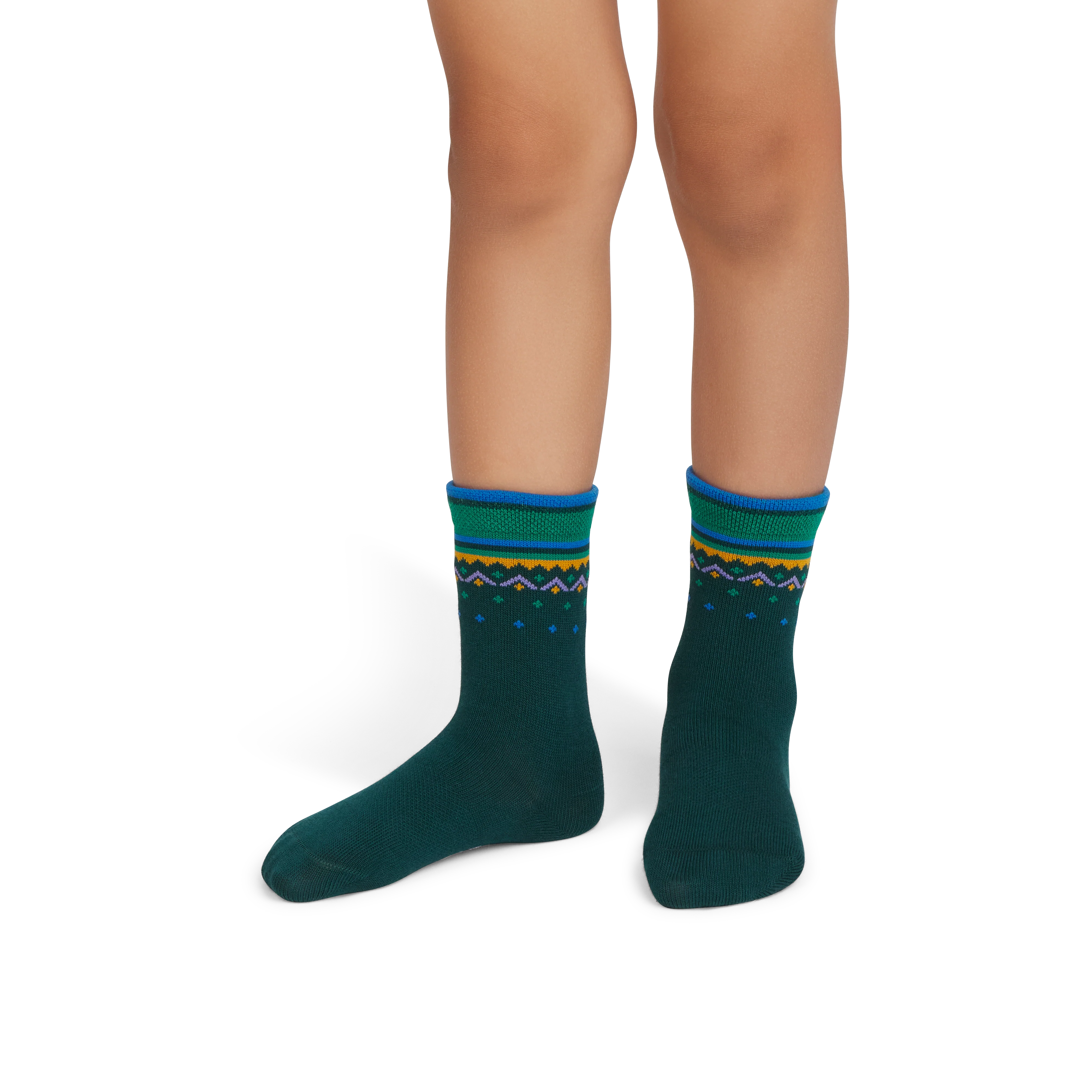 Junior Lightweight Calf Sock 8-Pack - Image 3