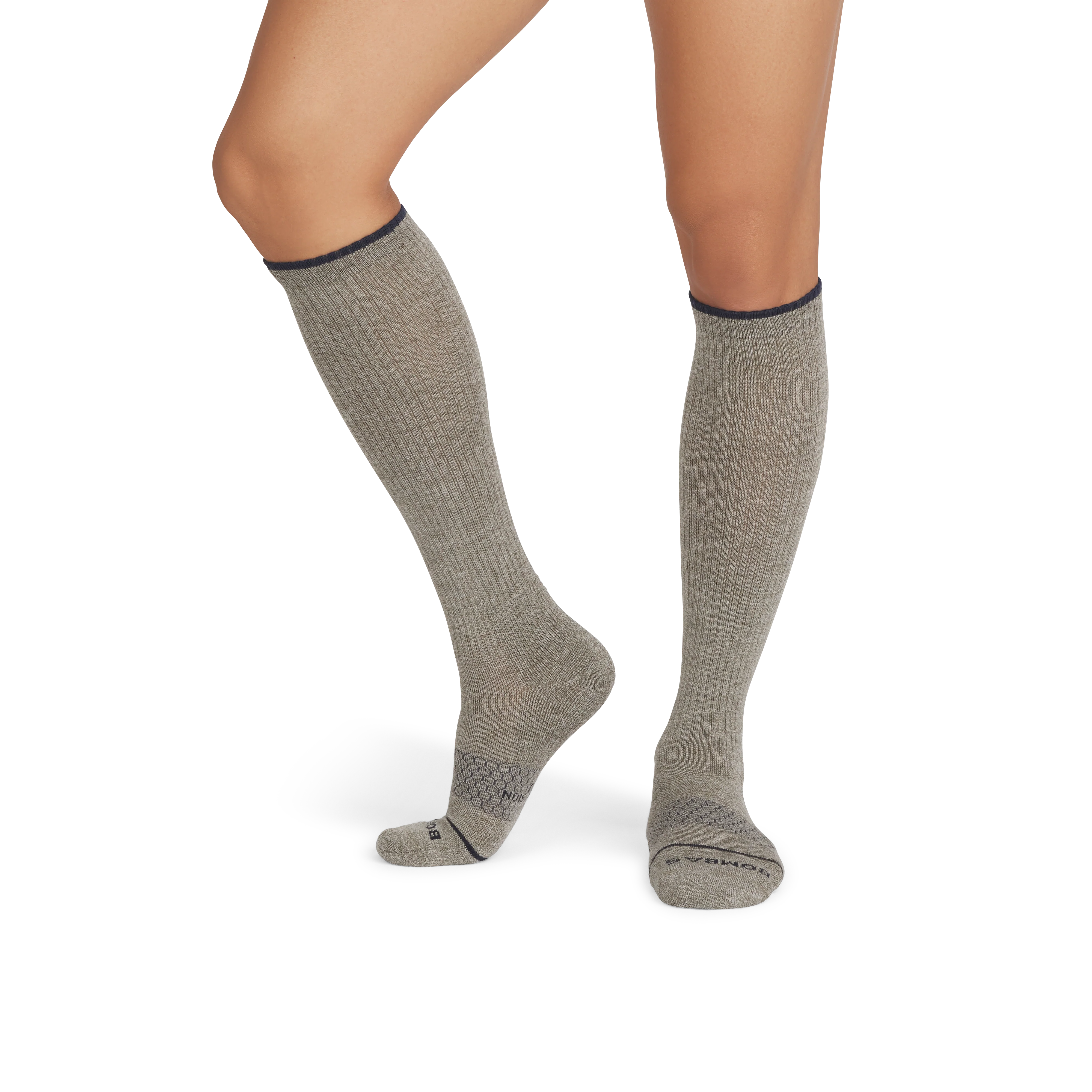 Men's Merino Wool Blend Everyday Compression Socks (15-20mmHg) - Image 10