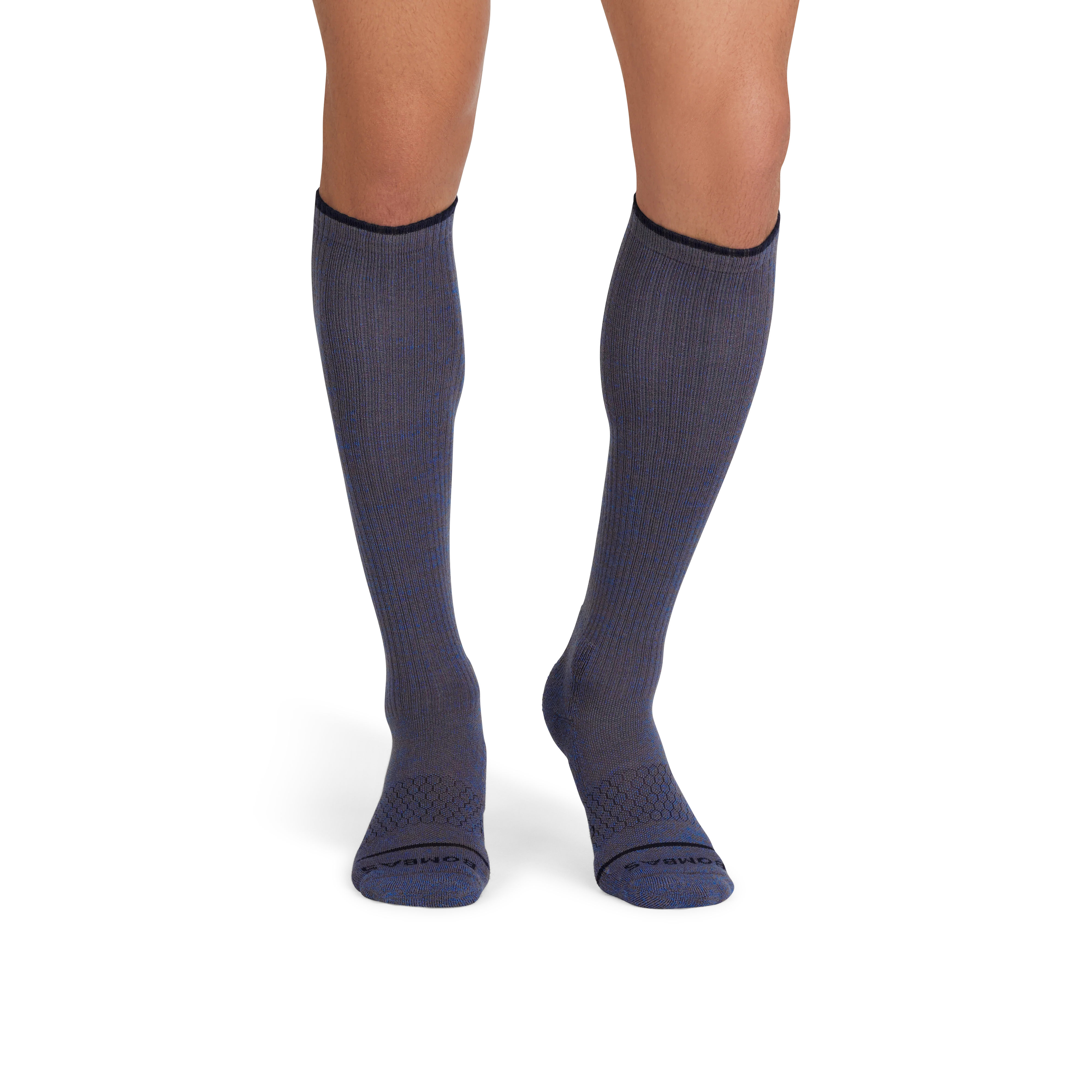 Men's Merino Wool Blend Everyday Compression Socks (15-20mmHg) - Image 5