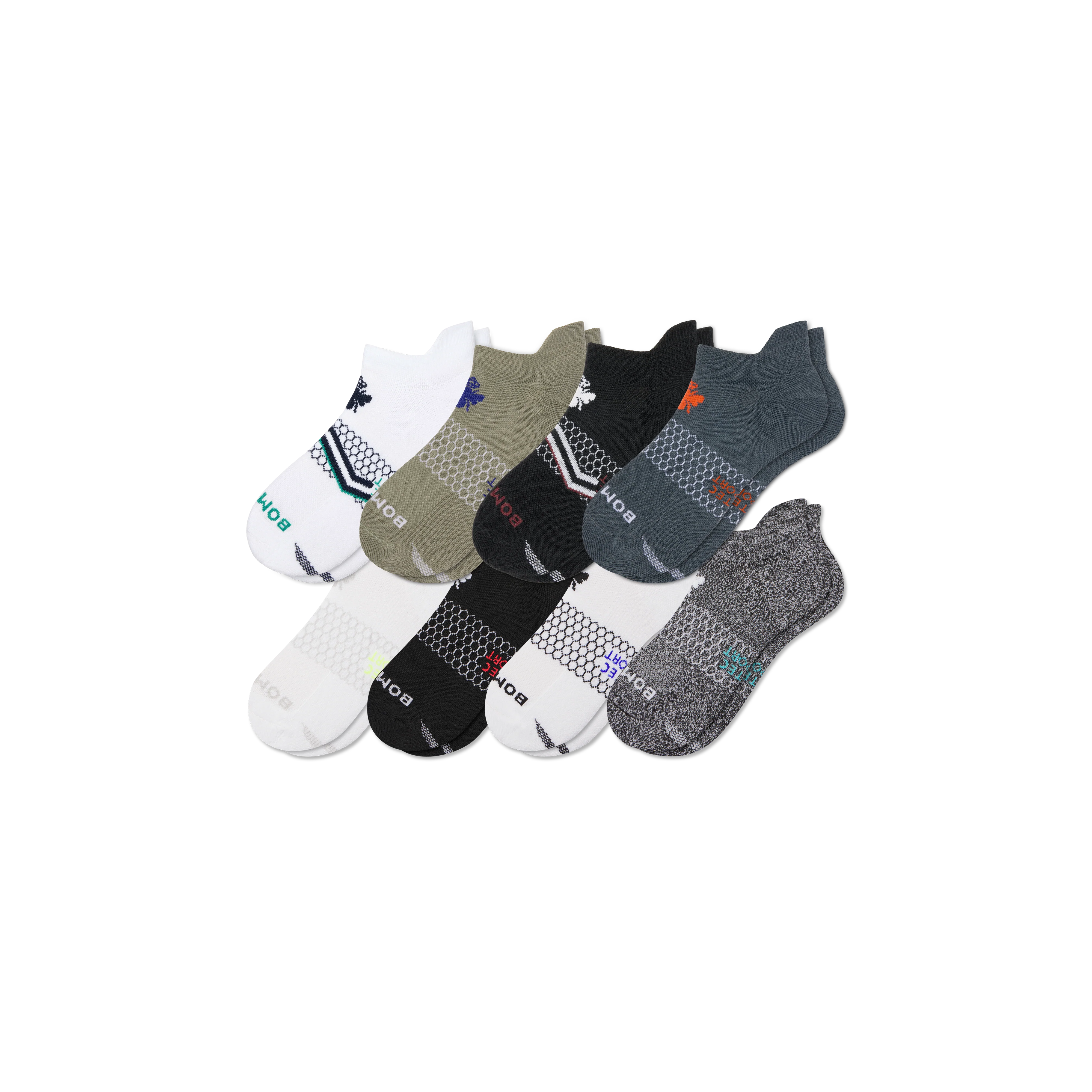 Men's All Sport Ankle Sock 8-Pack - Image 17
