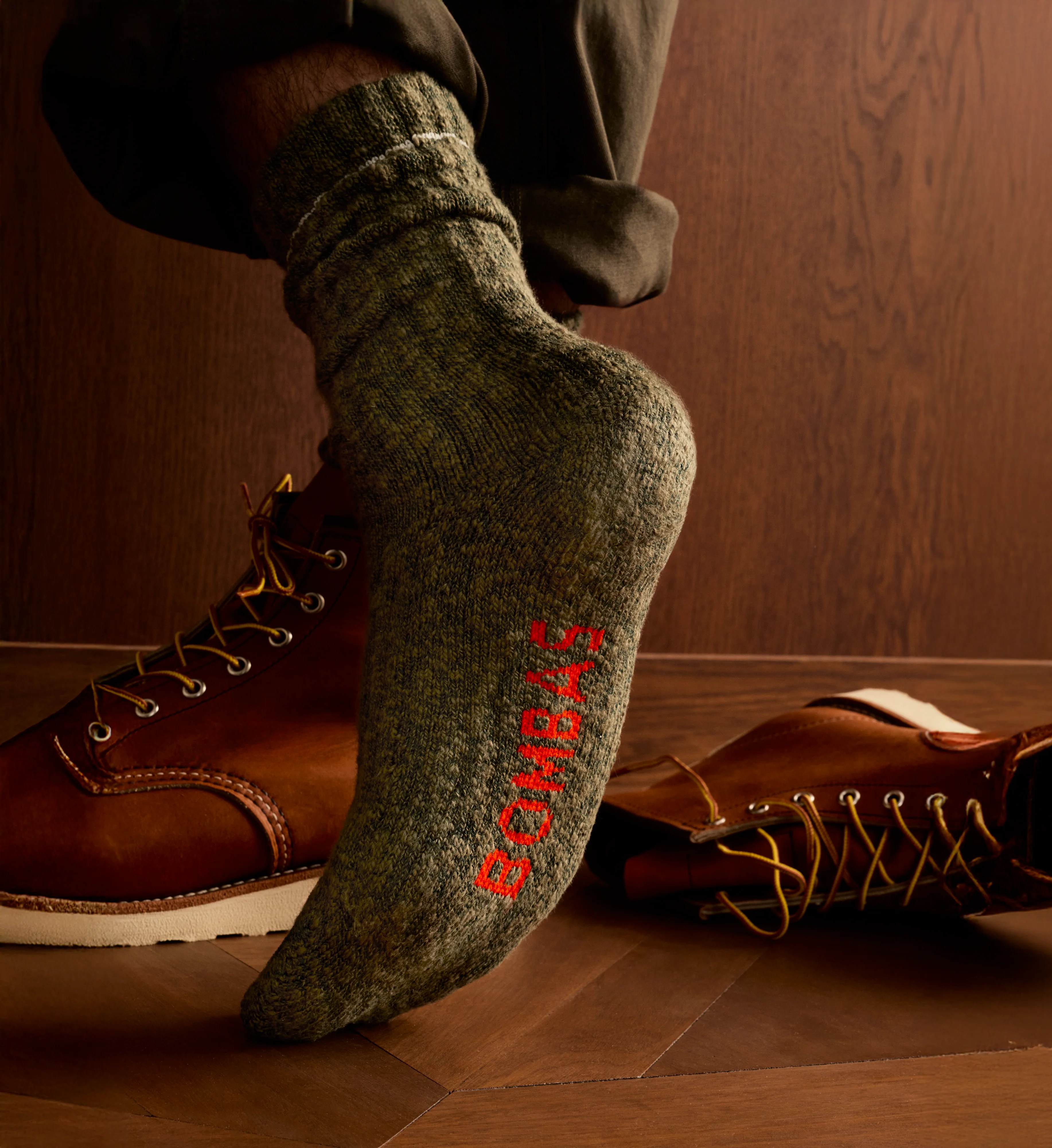 Men's Chunky Ragg Calf Socks - Image 4