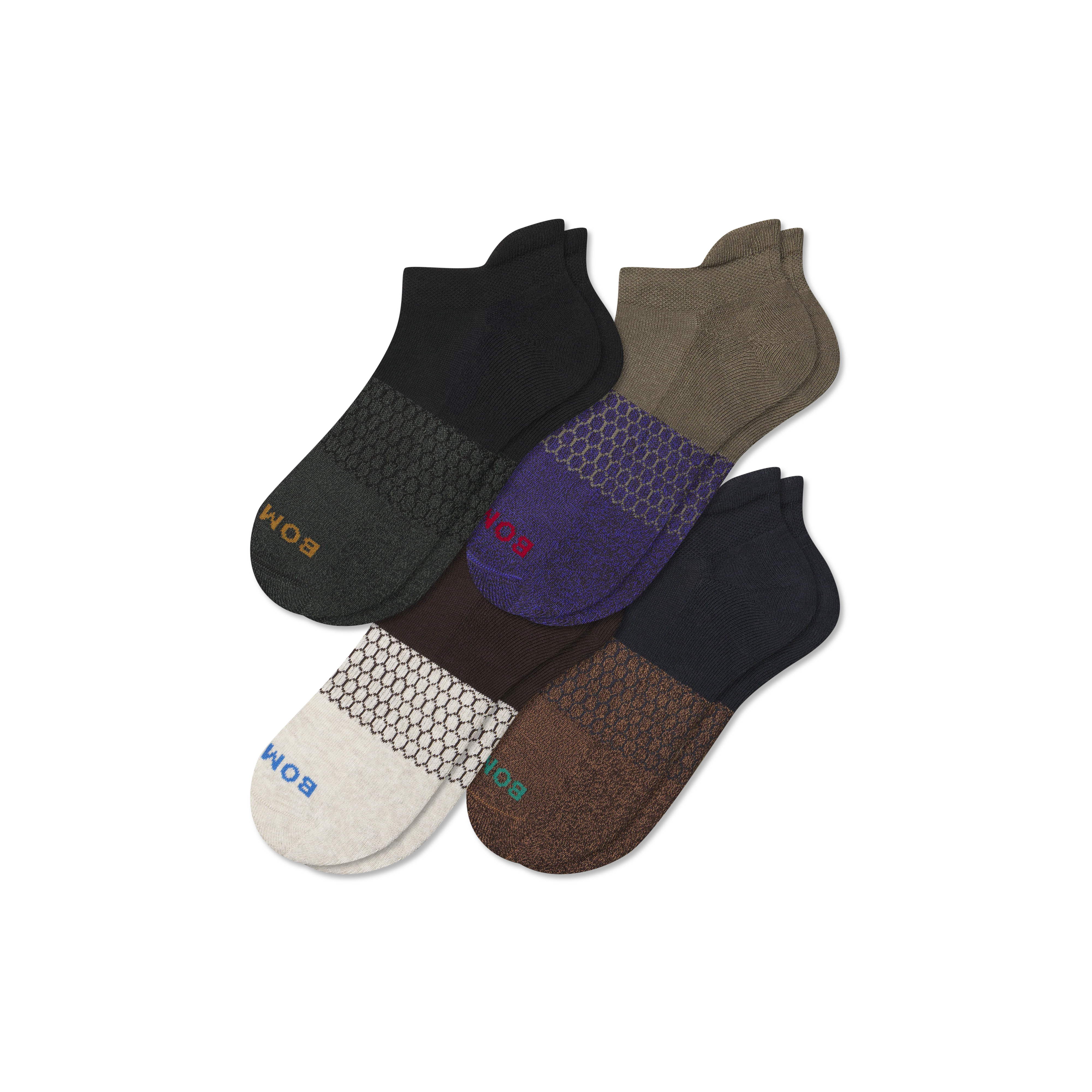 Men's Marl Ankle Sock 4-Pack - Image 5