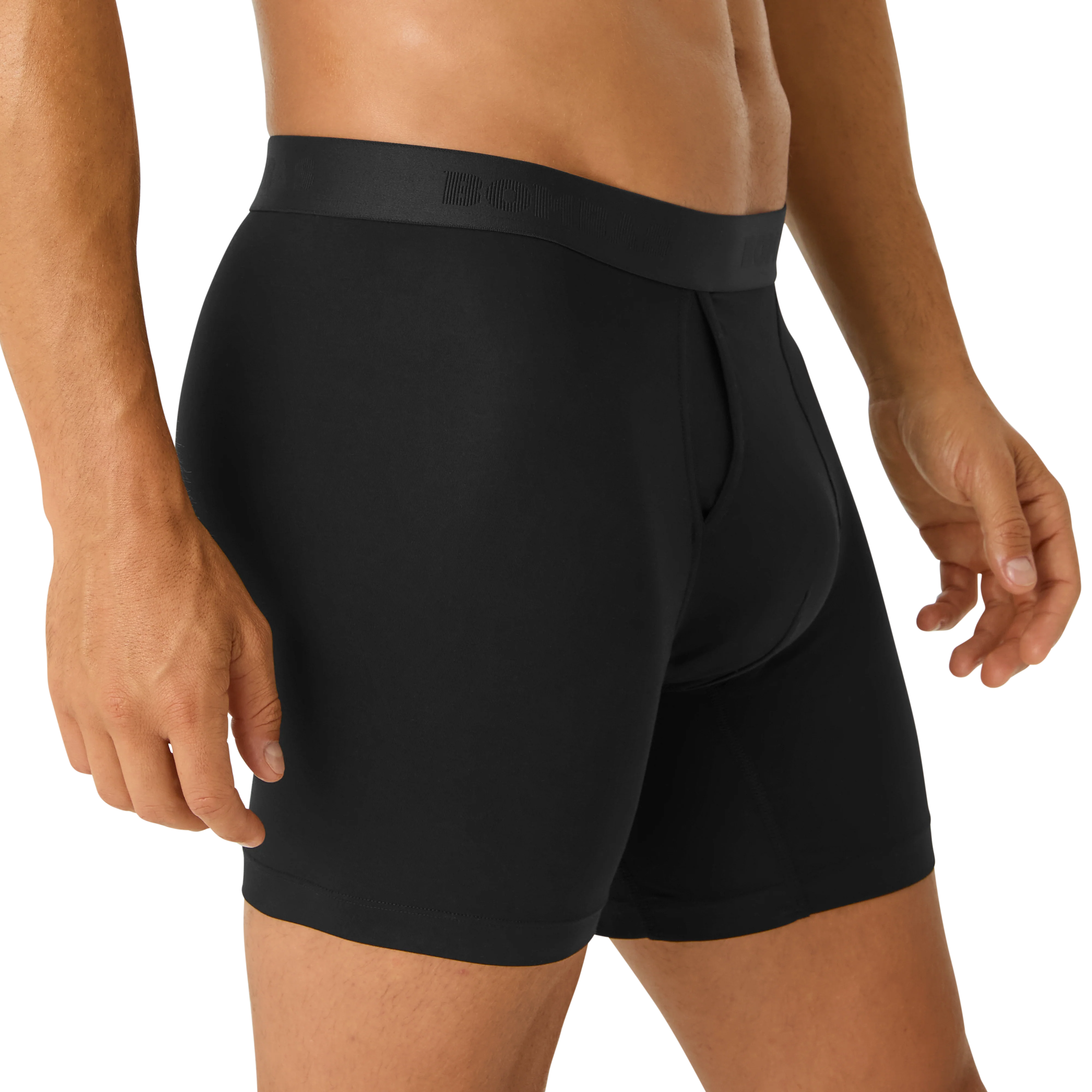 Men's Cotton Modal Blend Boxer Brief 6" 6-Pack - Image 30