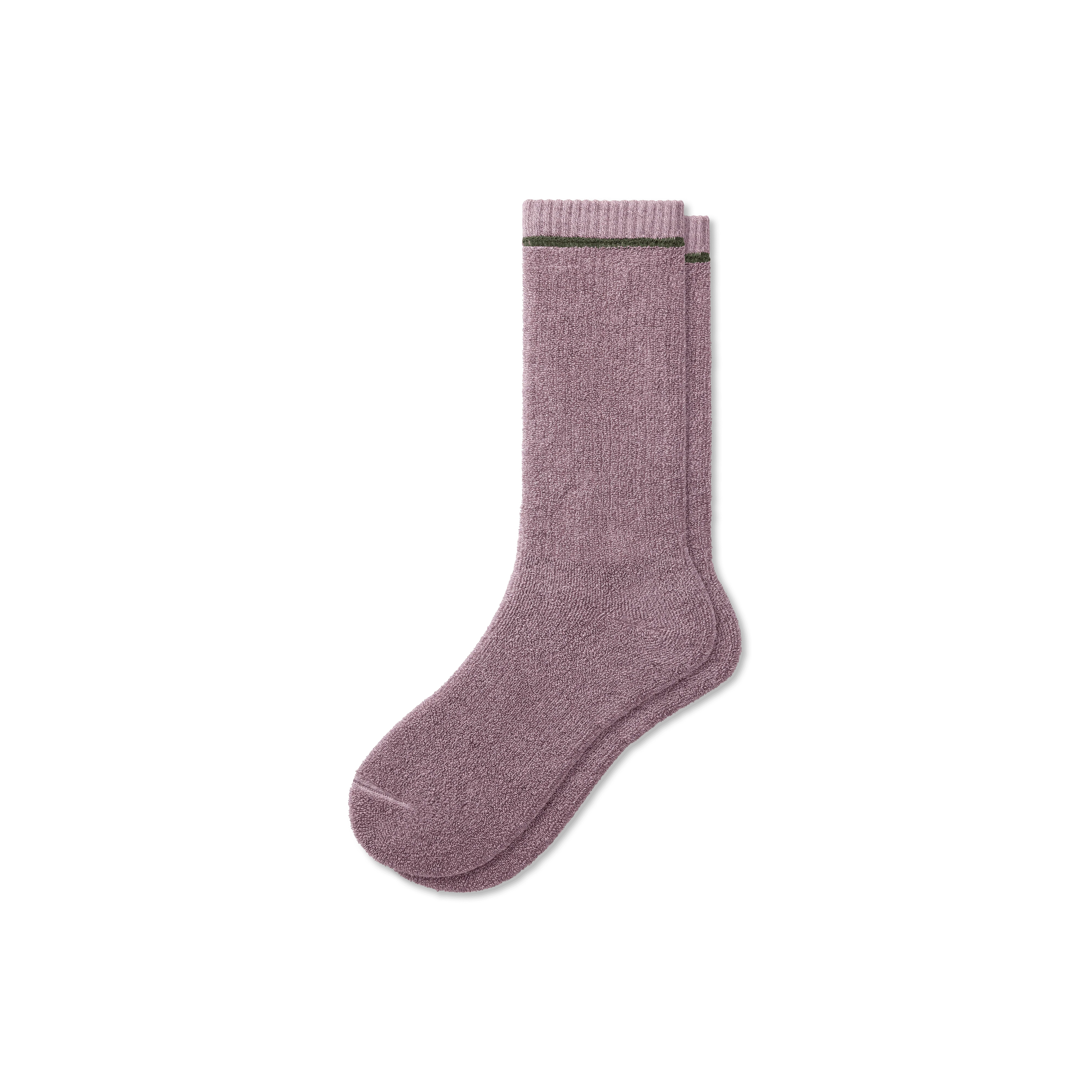 Men's Plush Terry Calf Socks