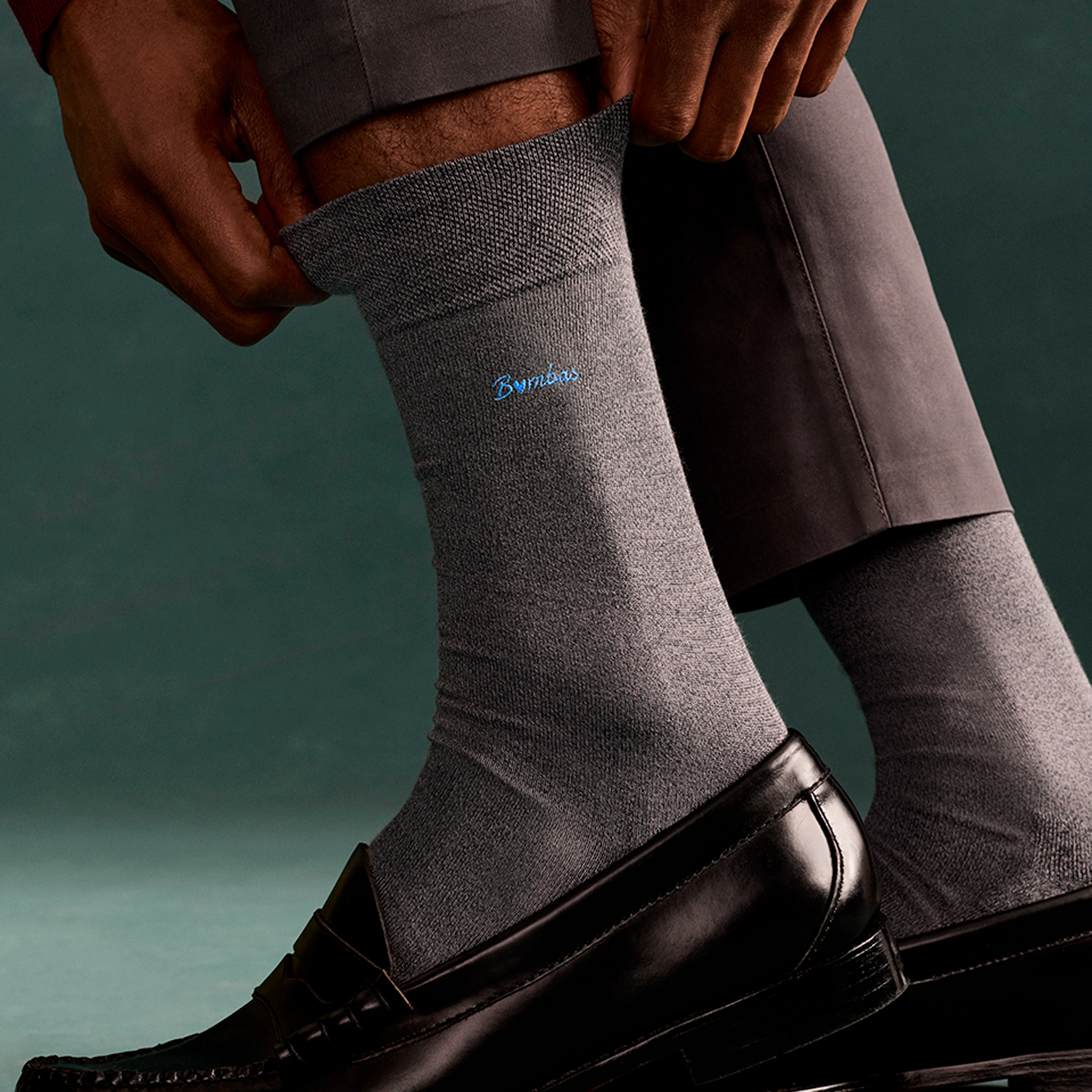 Men's Dress Calf Sock 4-Pack - Image 9