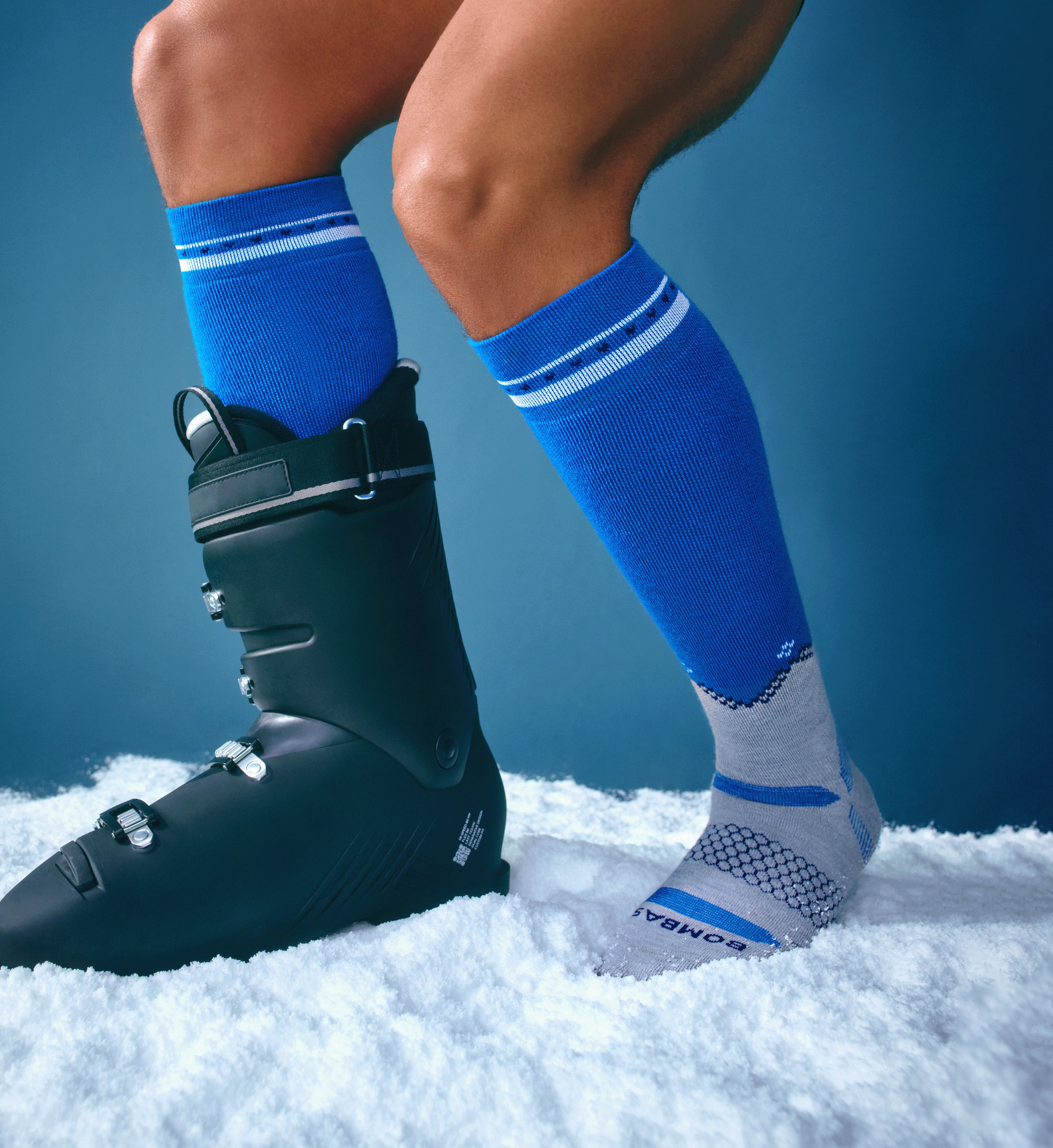 Men's Full-Cushion Merino Wool Blend Ski & Snowboard Socks - Image 2