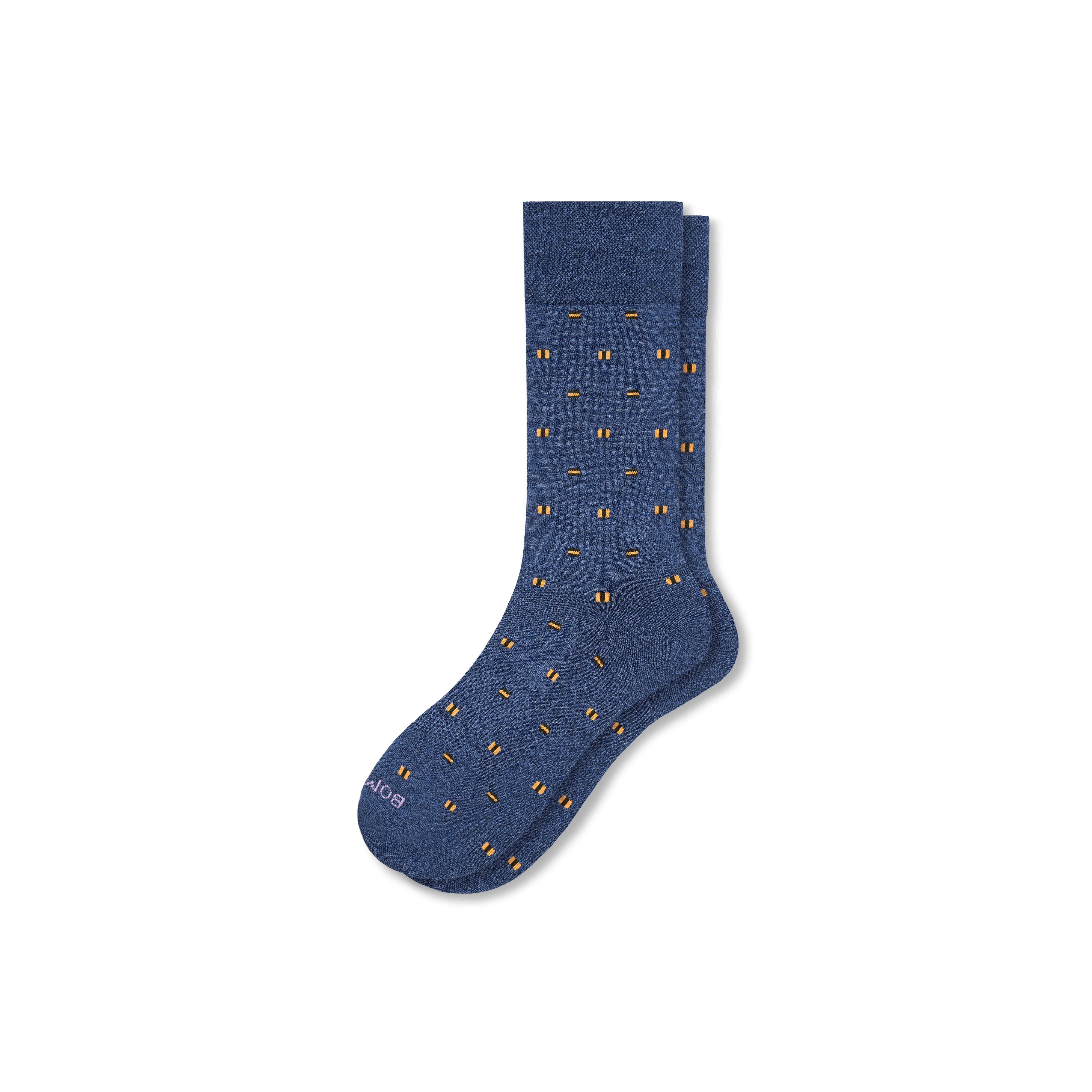 Men’s Geo Dress Calf Socks - Image 9