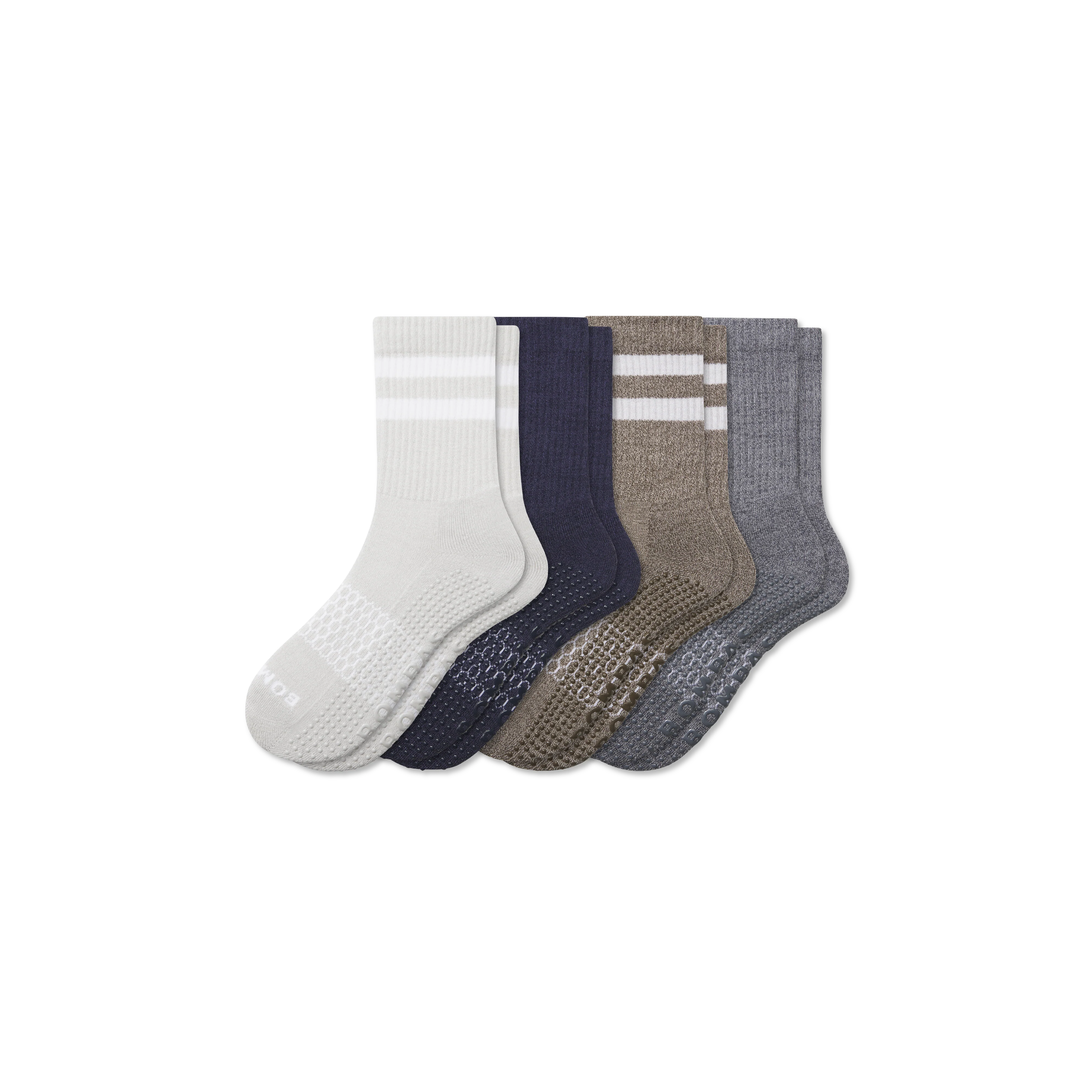 Men's Gripper Half Calf Sock 4-Pack - Image 8