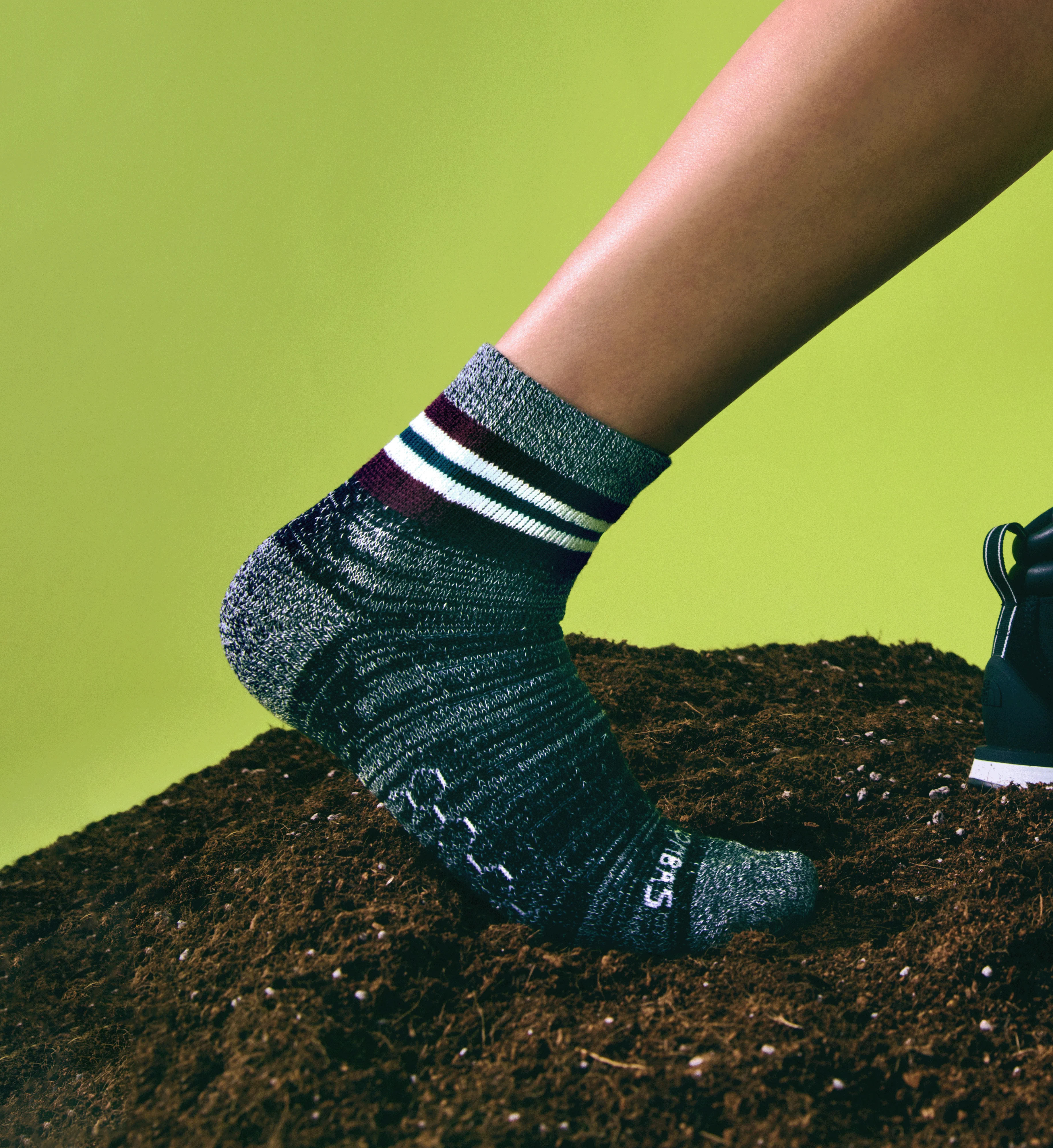 Men's Hiking Quarter Sock 3-Pack - Image 7