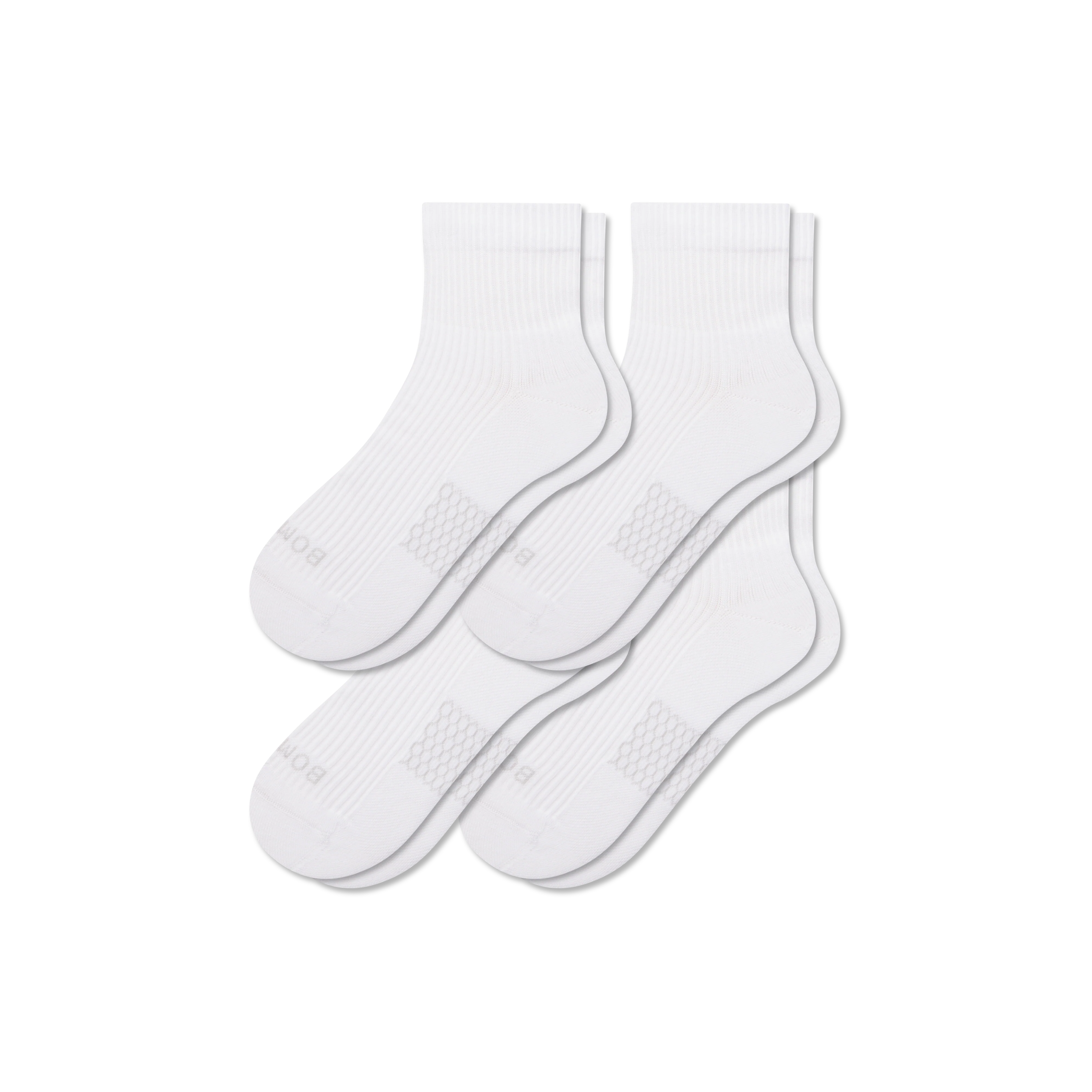 Men's Modern Rib Quarter Sock 4-Pack - Image 16