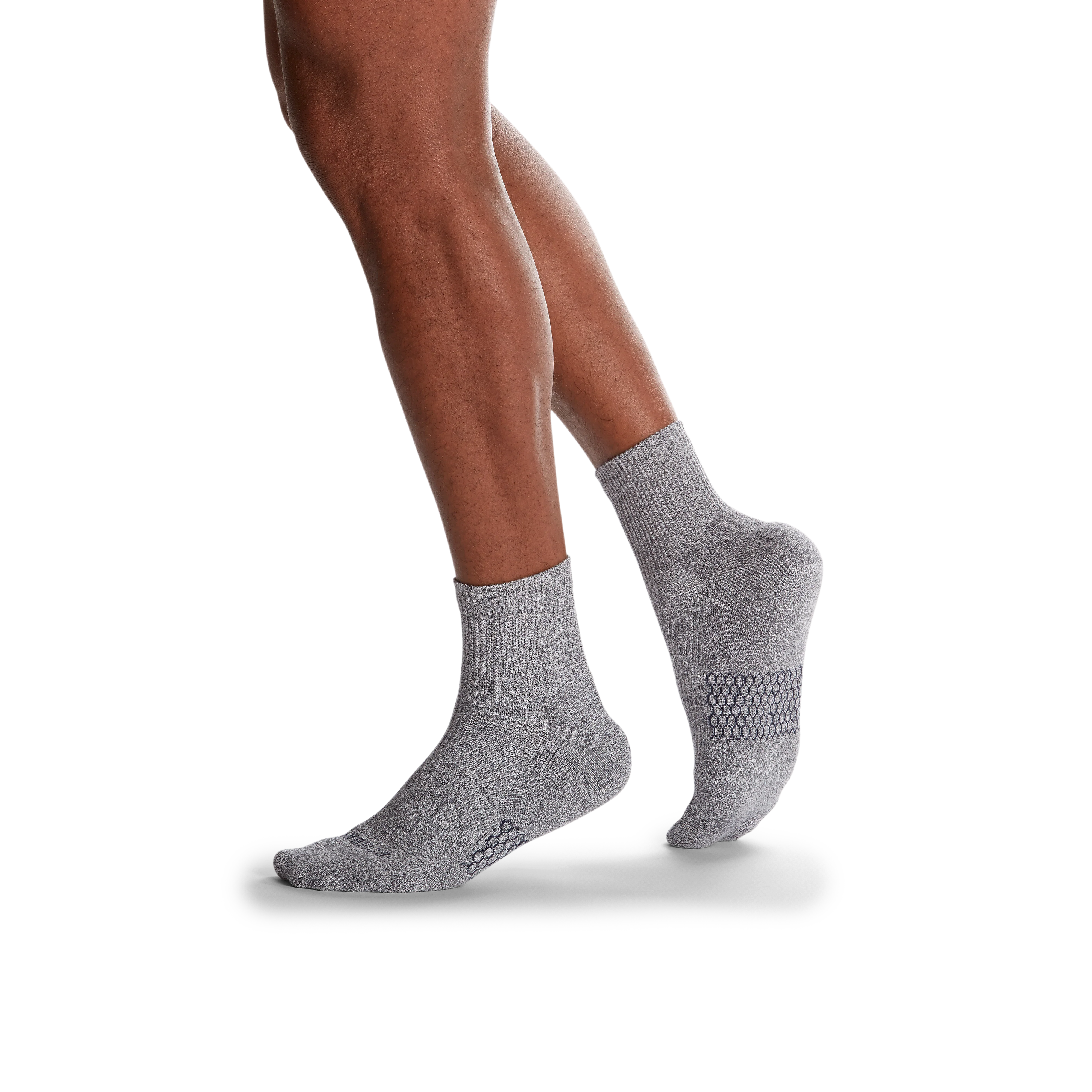 Men's Modern Rib Quarter Sock 8-Pack - Image 5