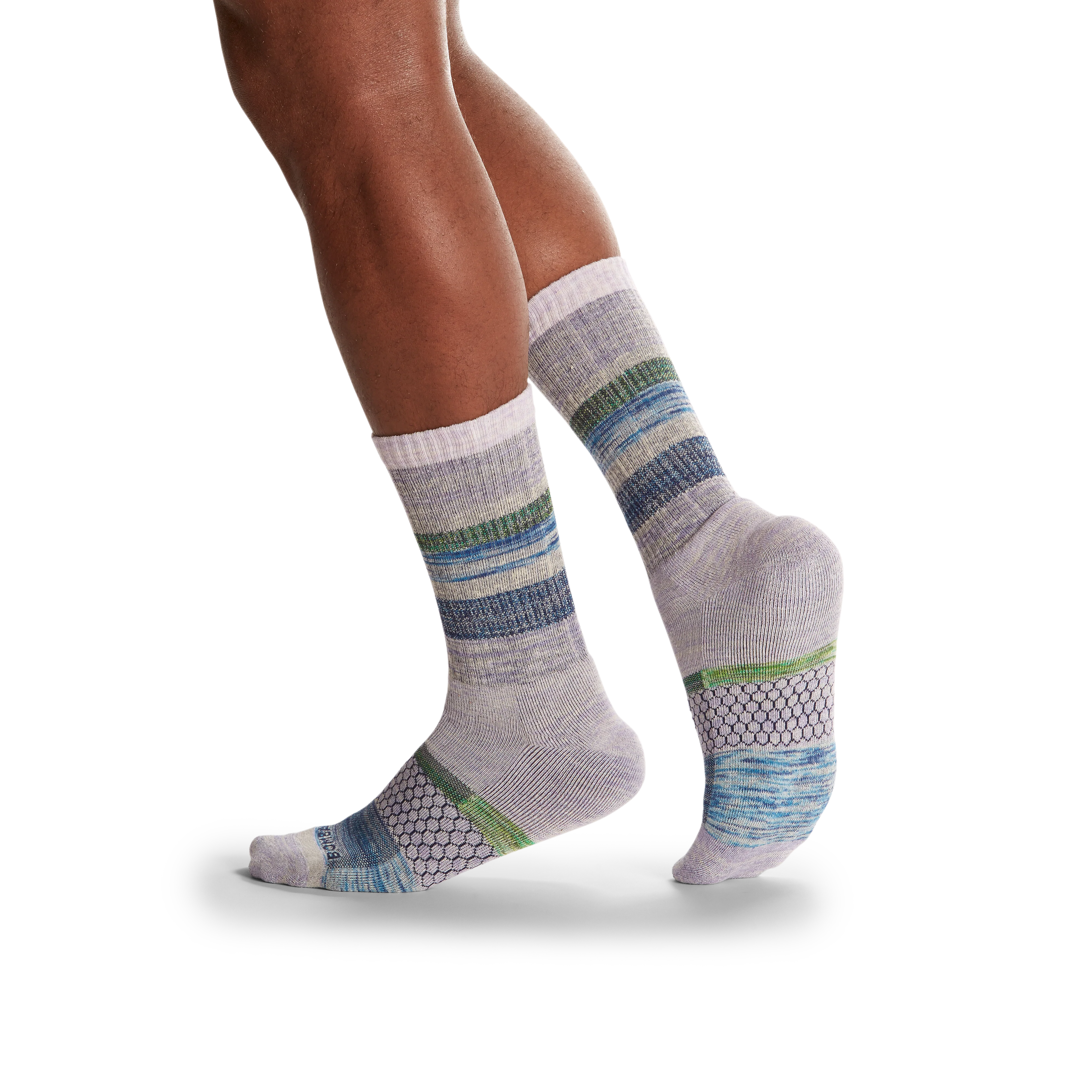 Men's Kind Knit Space Dye Calf Socks - Image 5