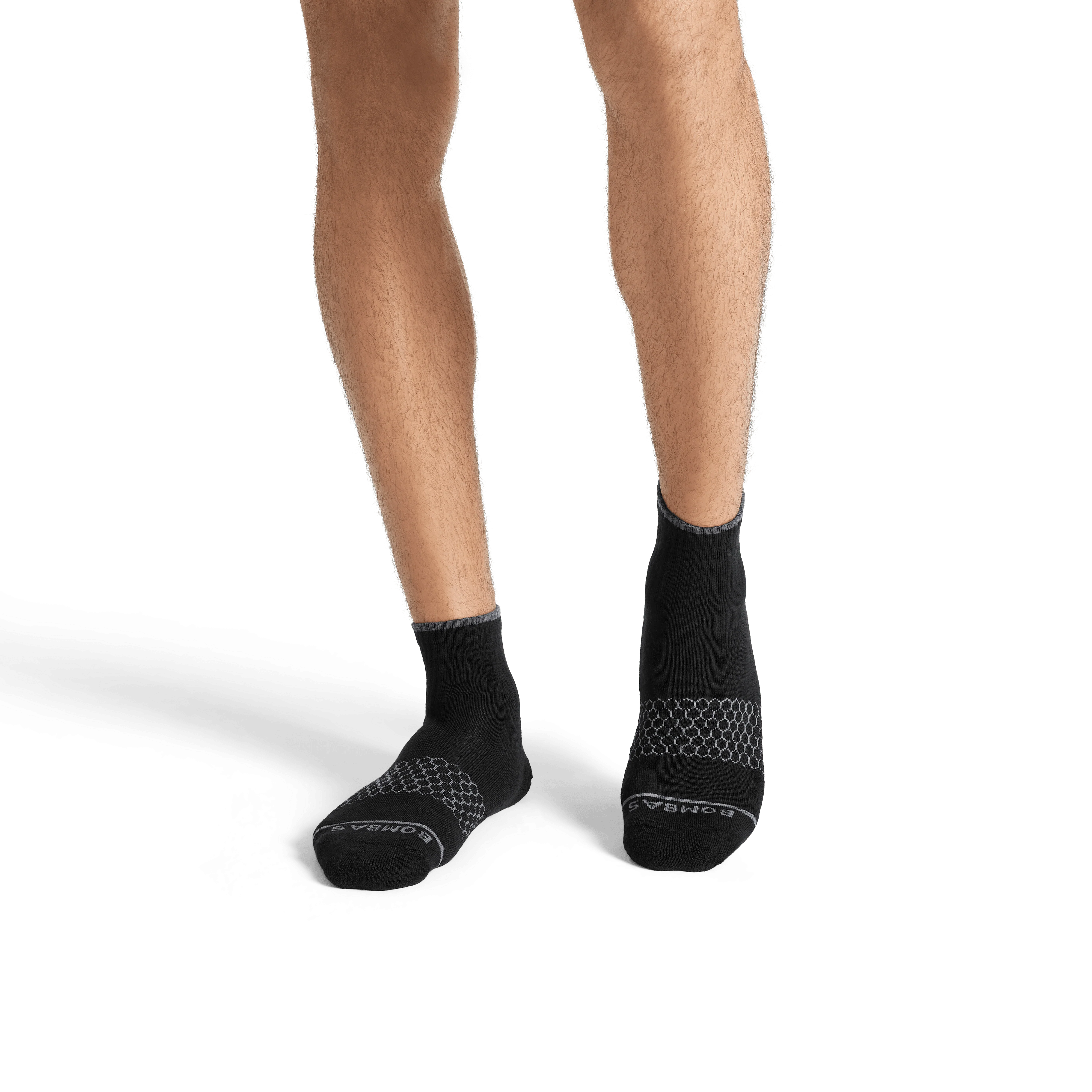 Men's Merino Wool Blend Quarter Sock 4-Pack - Image 5