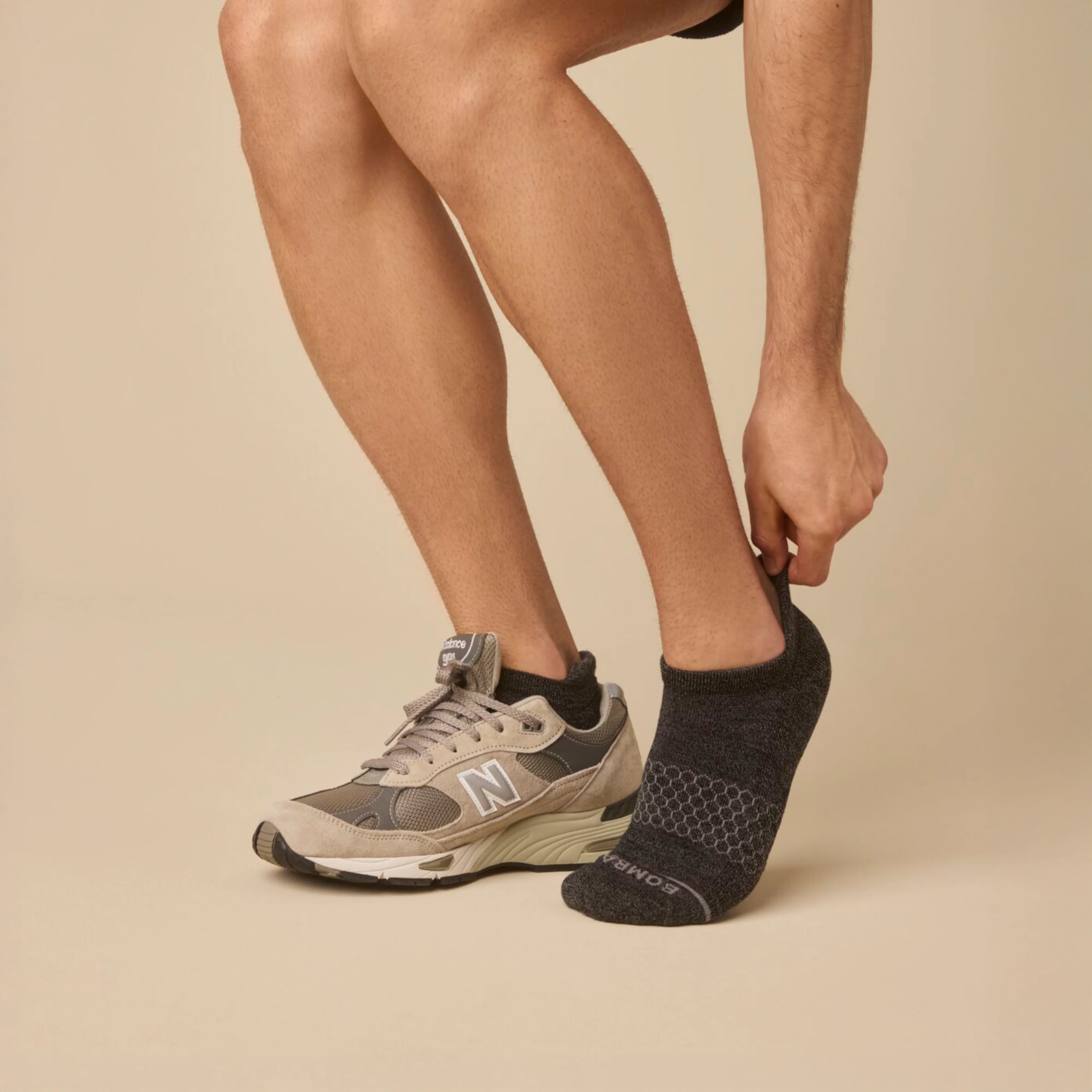 Men's Merino Wool Blend Ankle Socks - Image 6