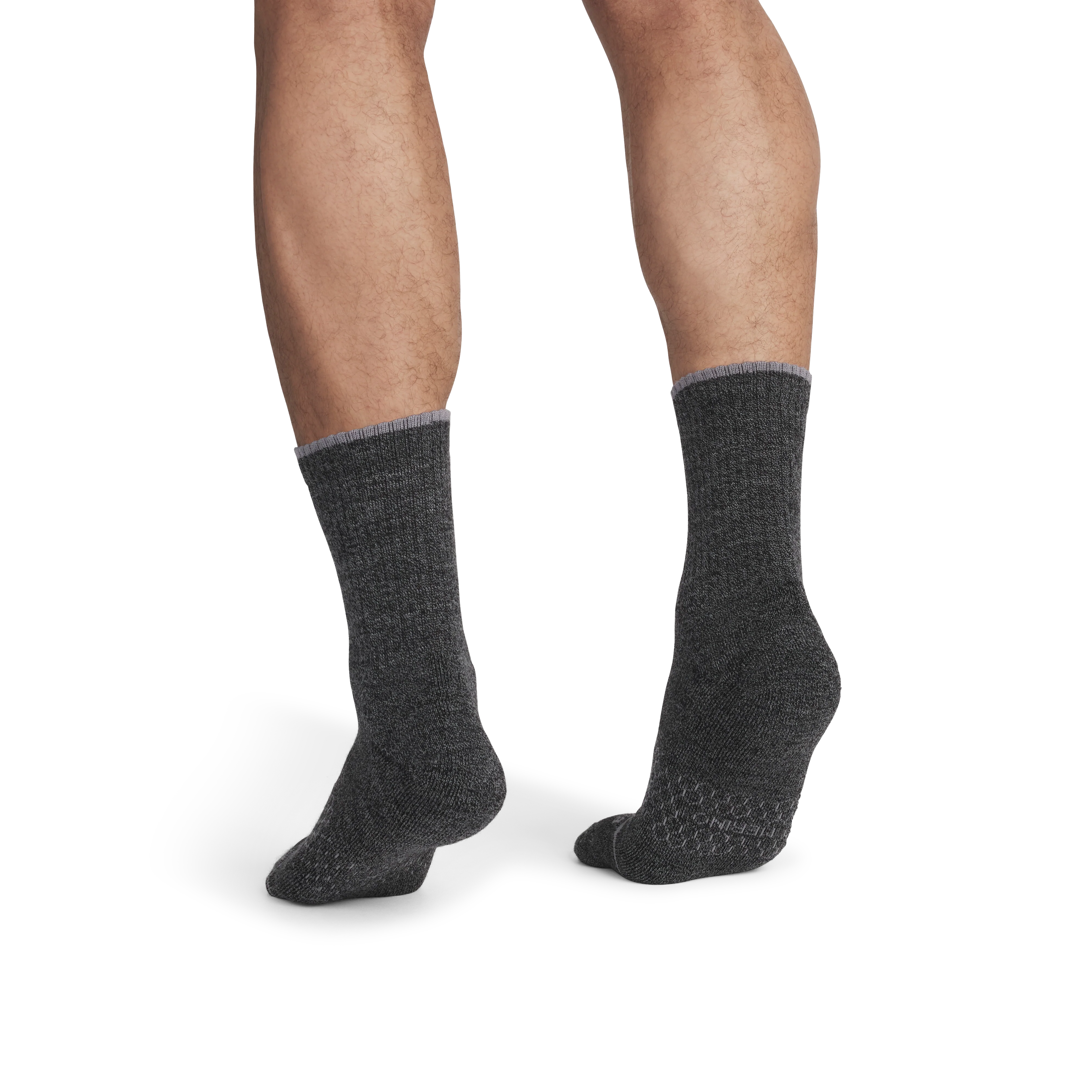Men's Merino Wool Blend Half Calf Socks - Image 4