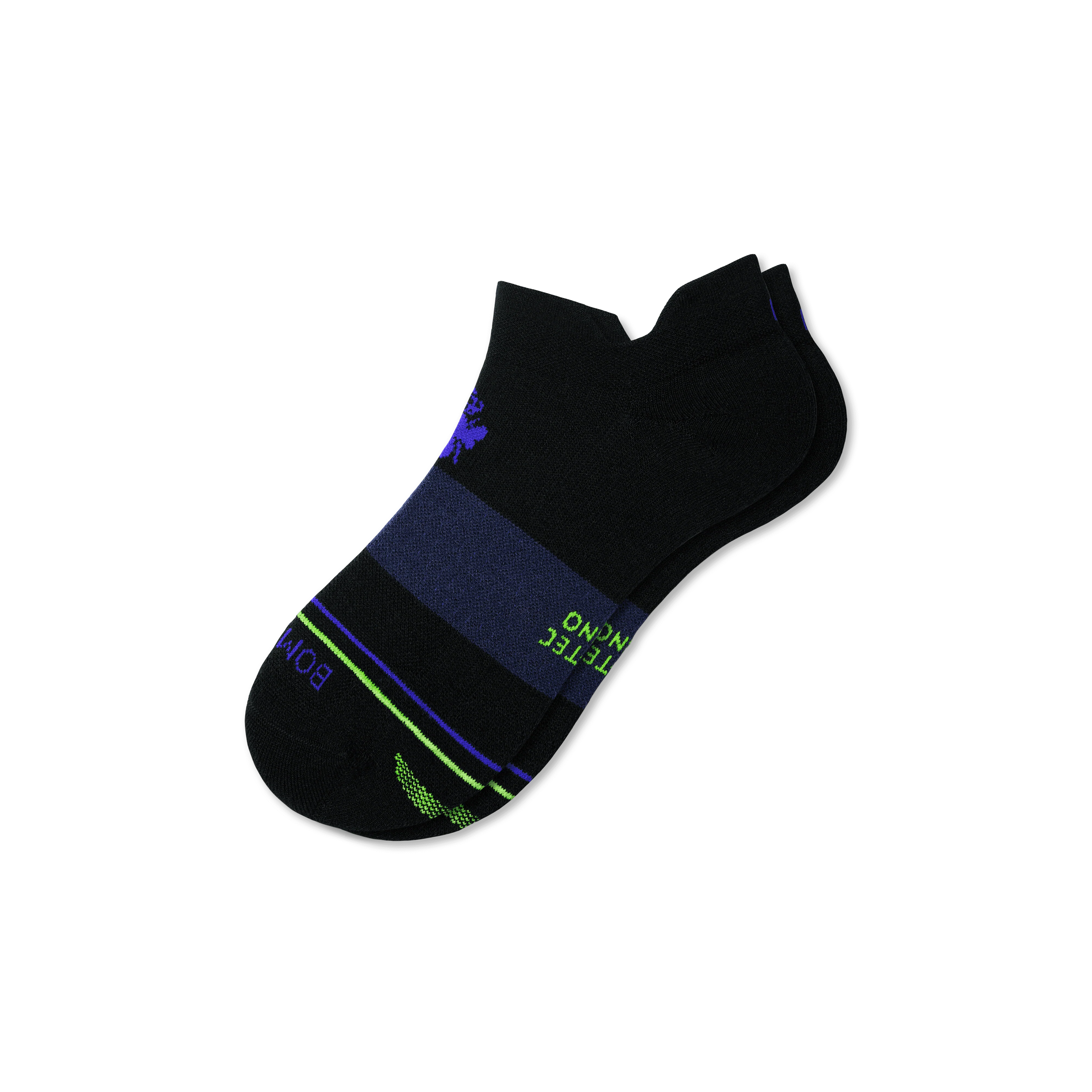 Men's Merino Wool Blend Run Ankle Socks - Image 19