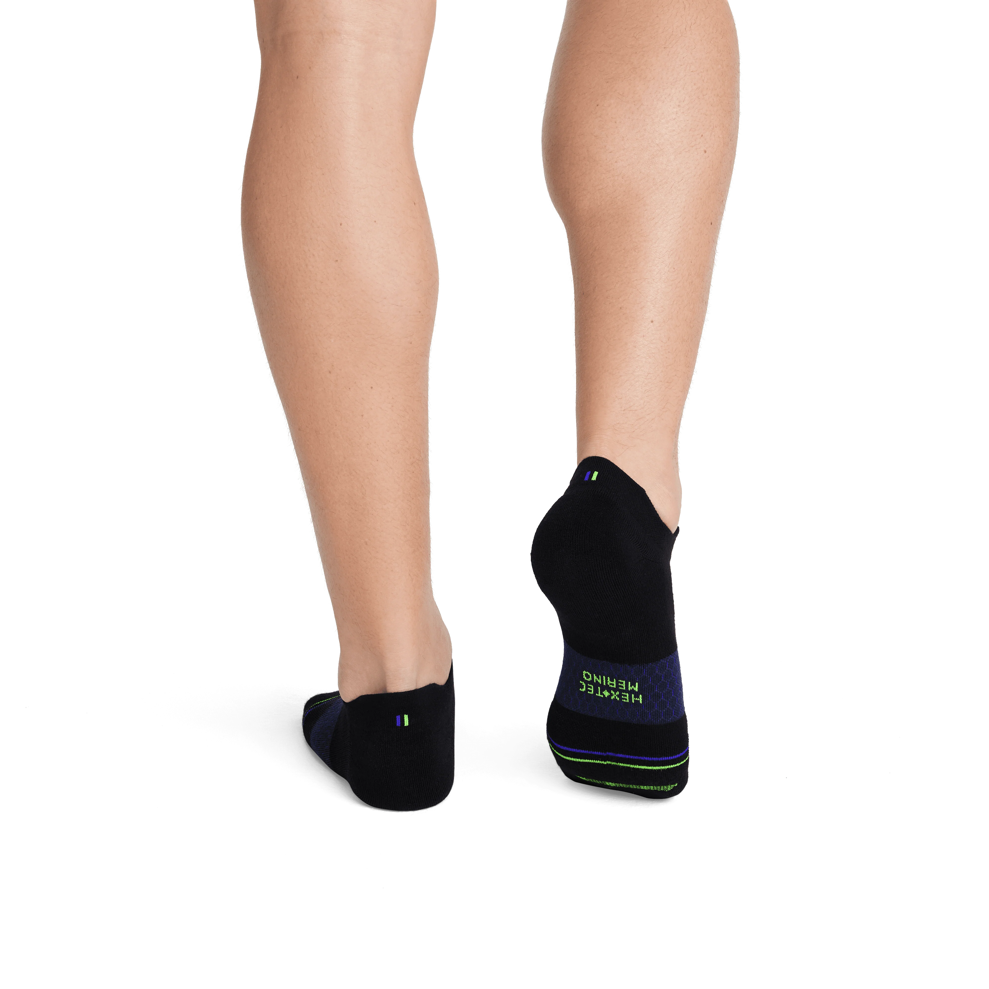 Men's Merino Wool Blend Run Ankle Socks - Image 21