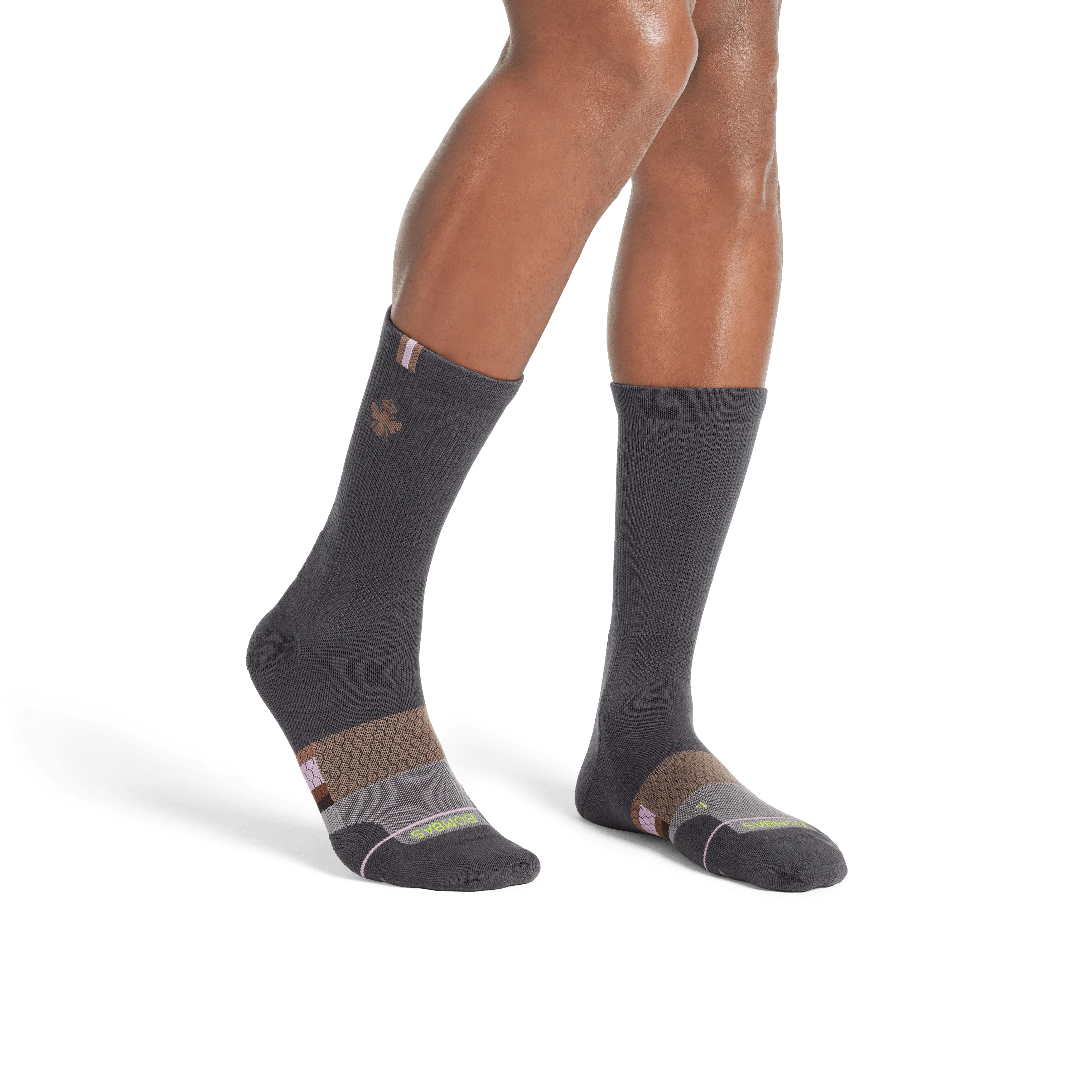 Men's Merino Wool Blend Run Calf Sock 3-Pack - Image 10