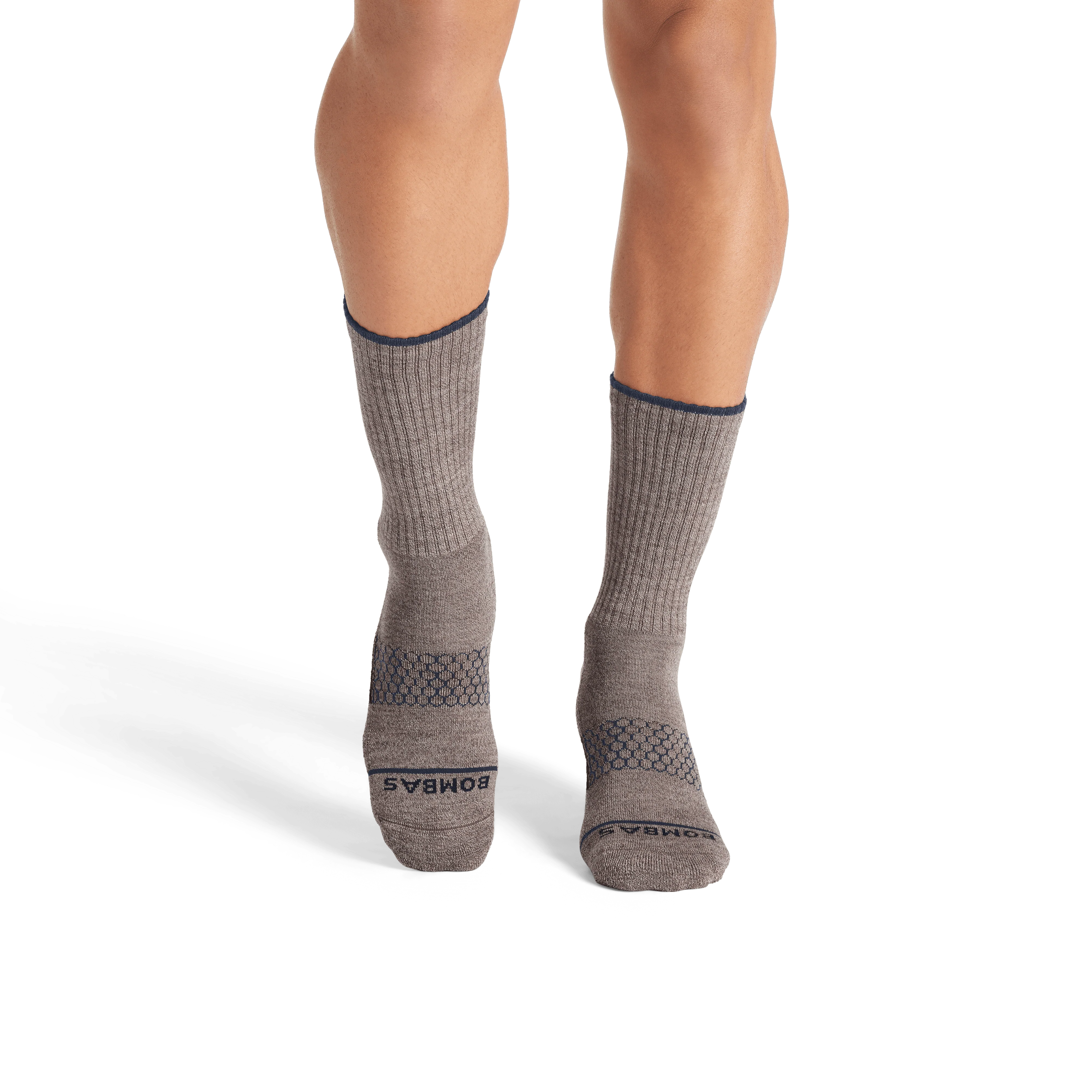 Men's Merino Wool Blend Calf Sock 4-Pack - Image 34
