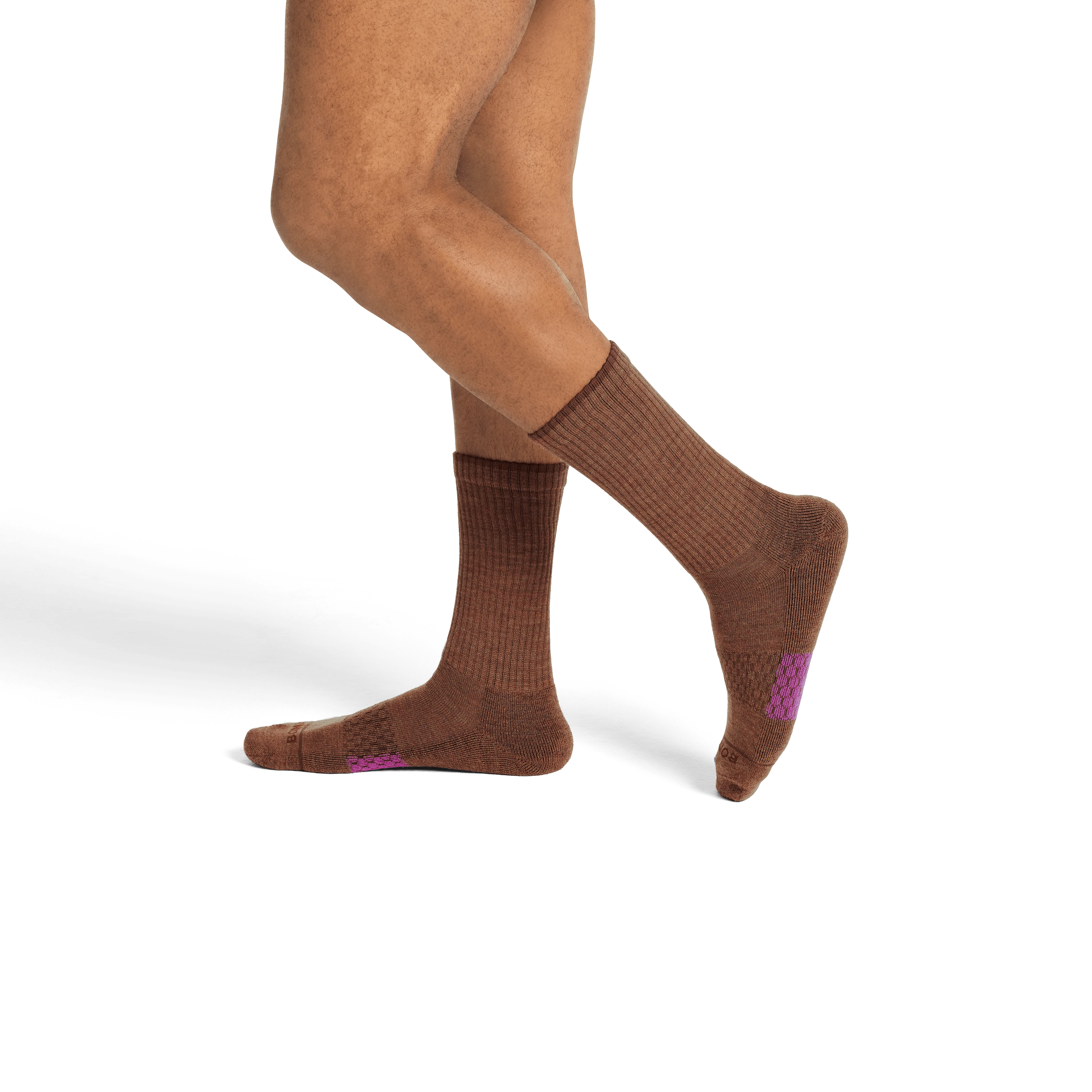 Men's Merino Wool Blend Calf Sock 4-Pack - Image 37