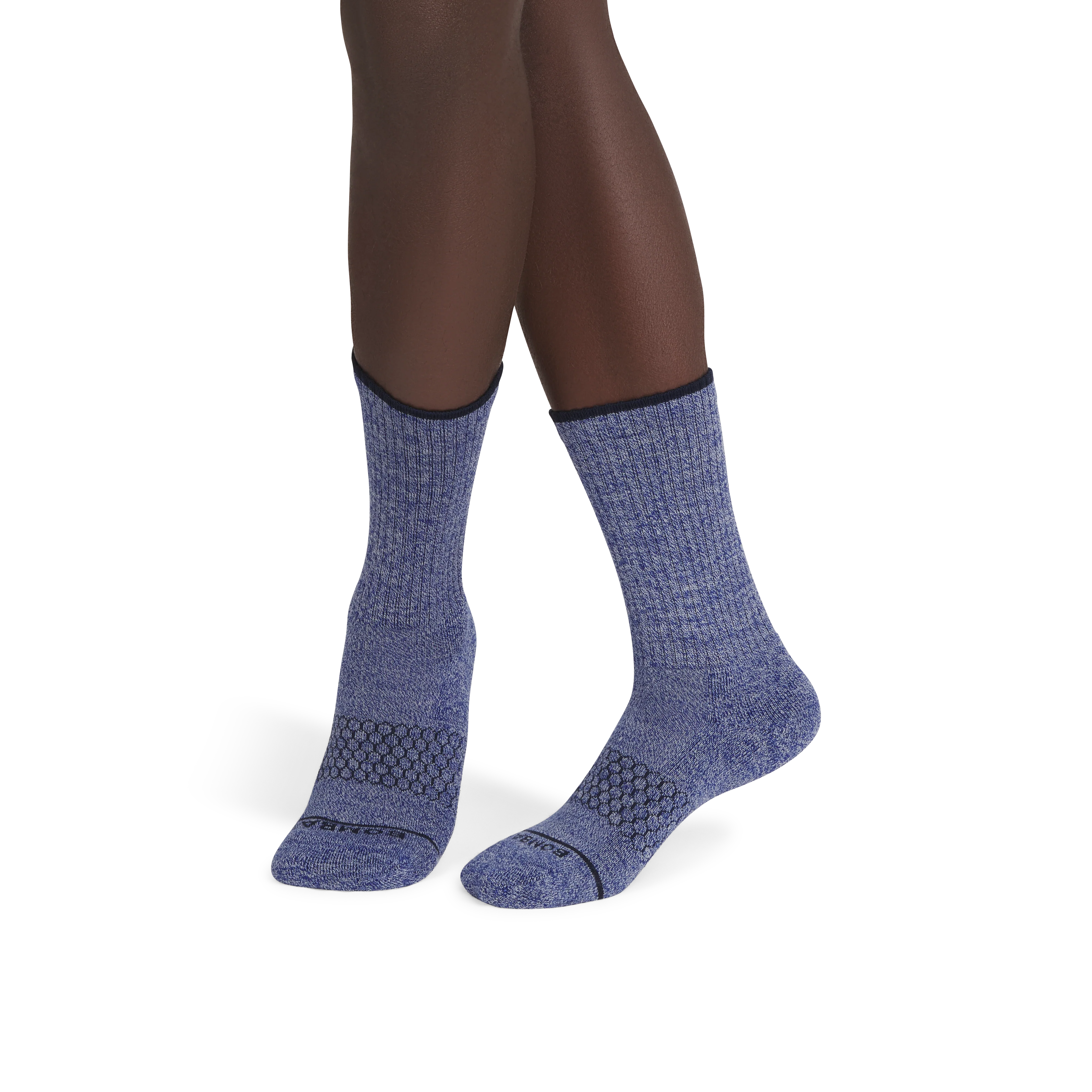 Men's Merino Wool Blend Calf Sock 8-Pack - Image 20