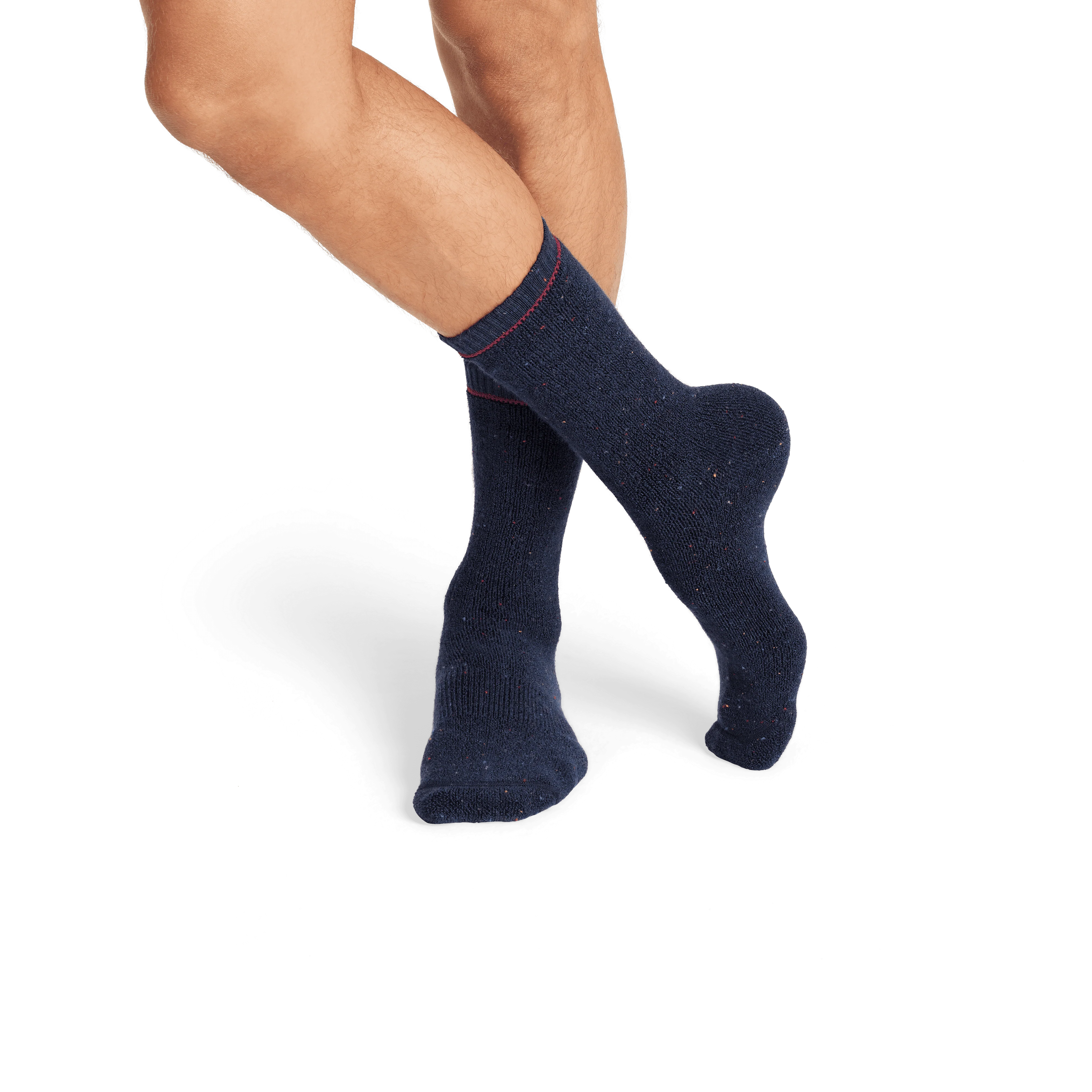 Men's Merino Wool Blend Terry Socks - Image 7