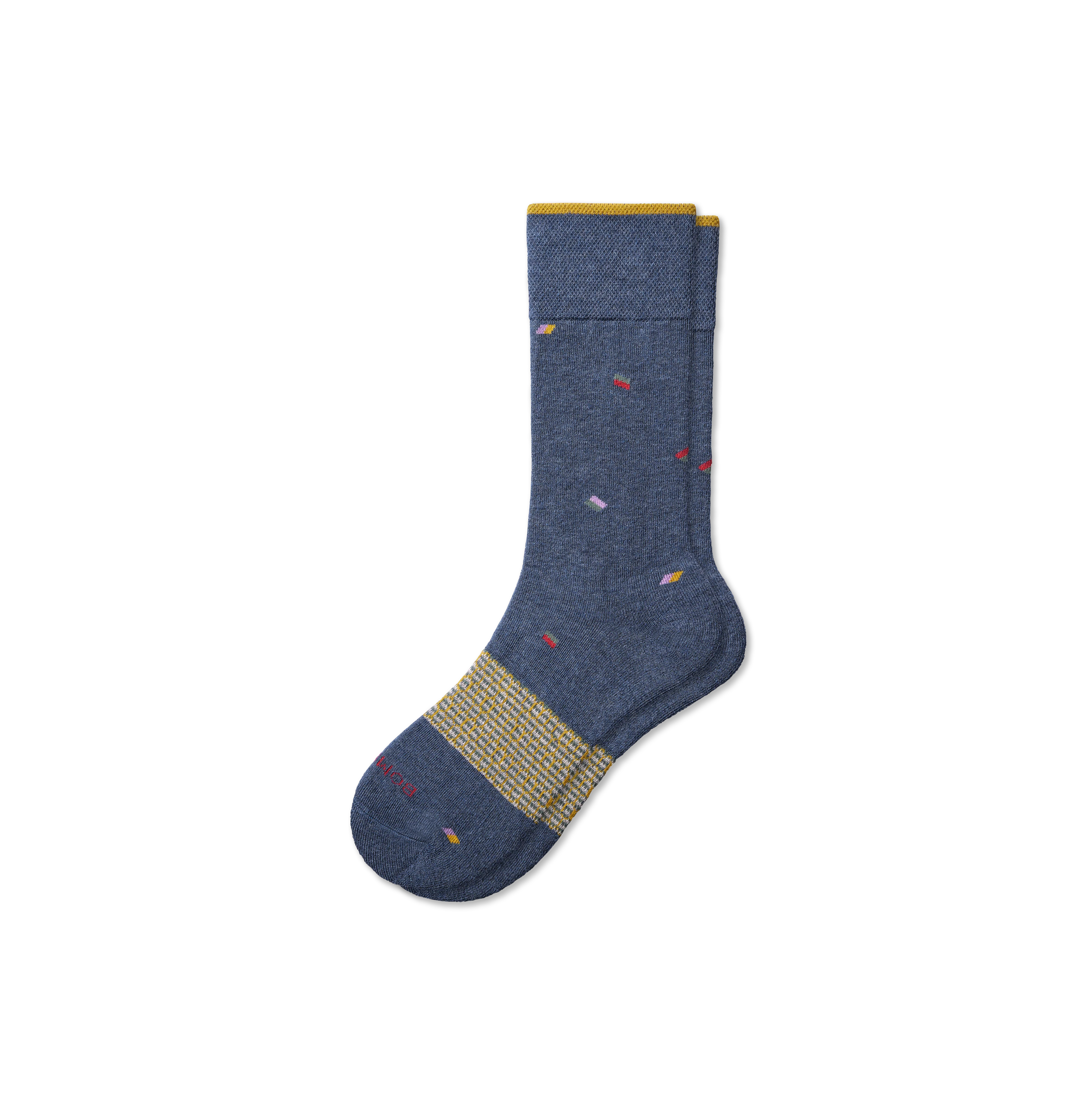Men's Nautical Nod Calf Socks - Image 4