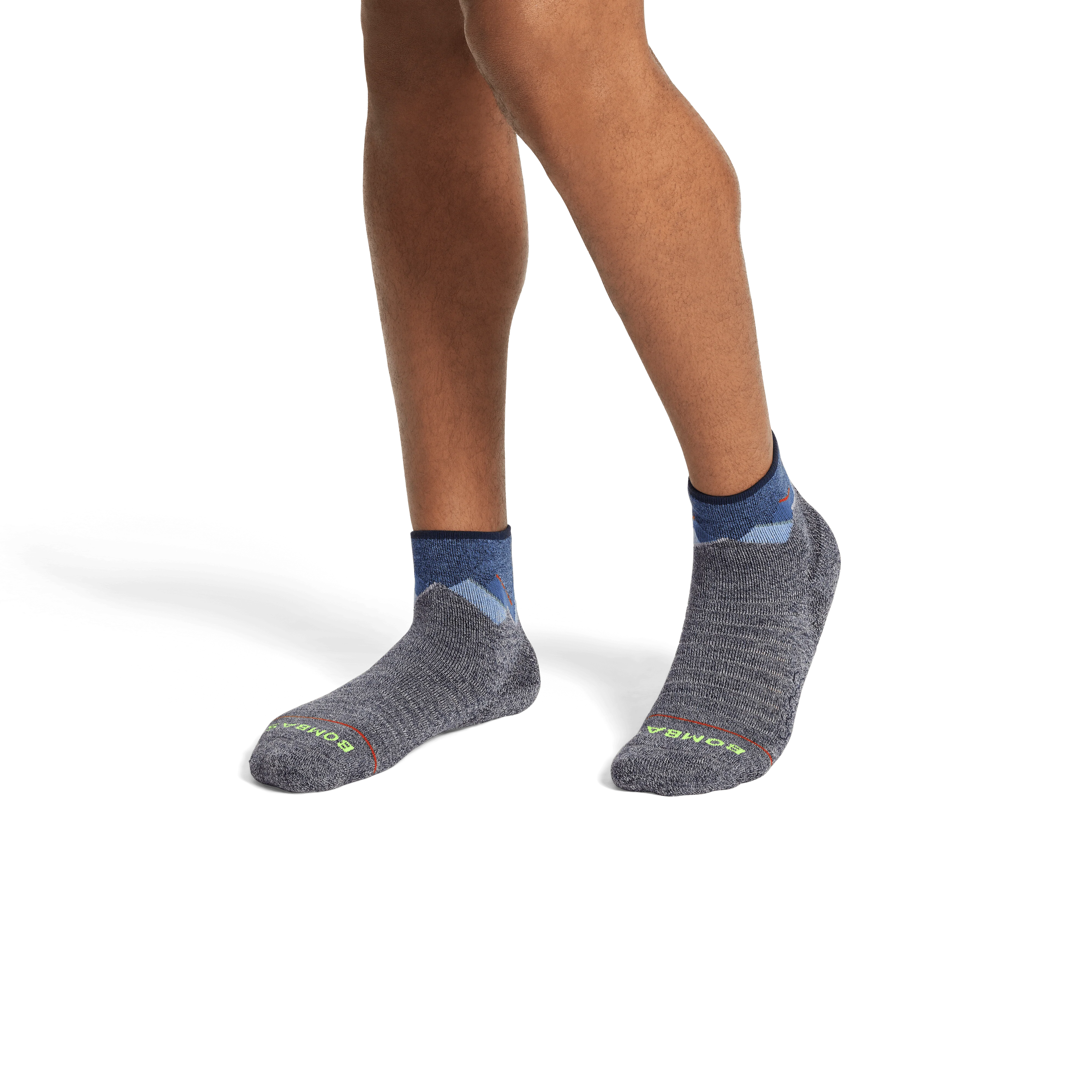 Men's Merino Wool Blend Hiking Quarter Socks - Image 11