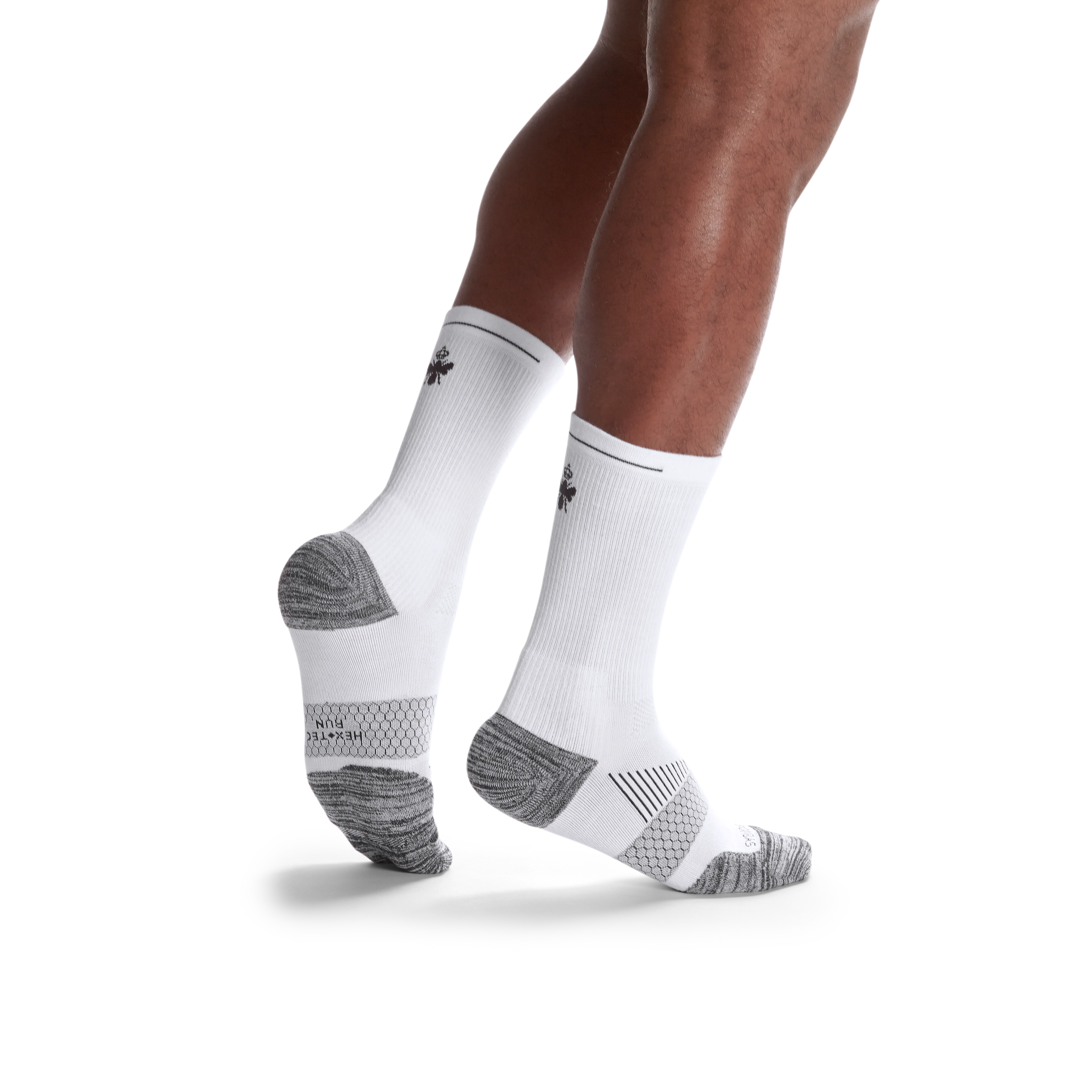 Men's Run Calf Sock 6-Pack - Image 3