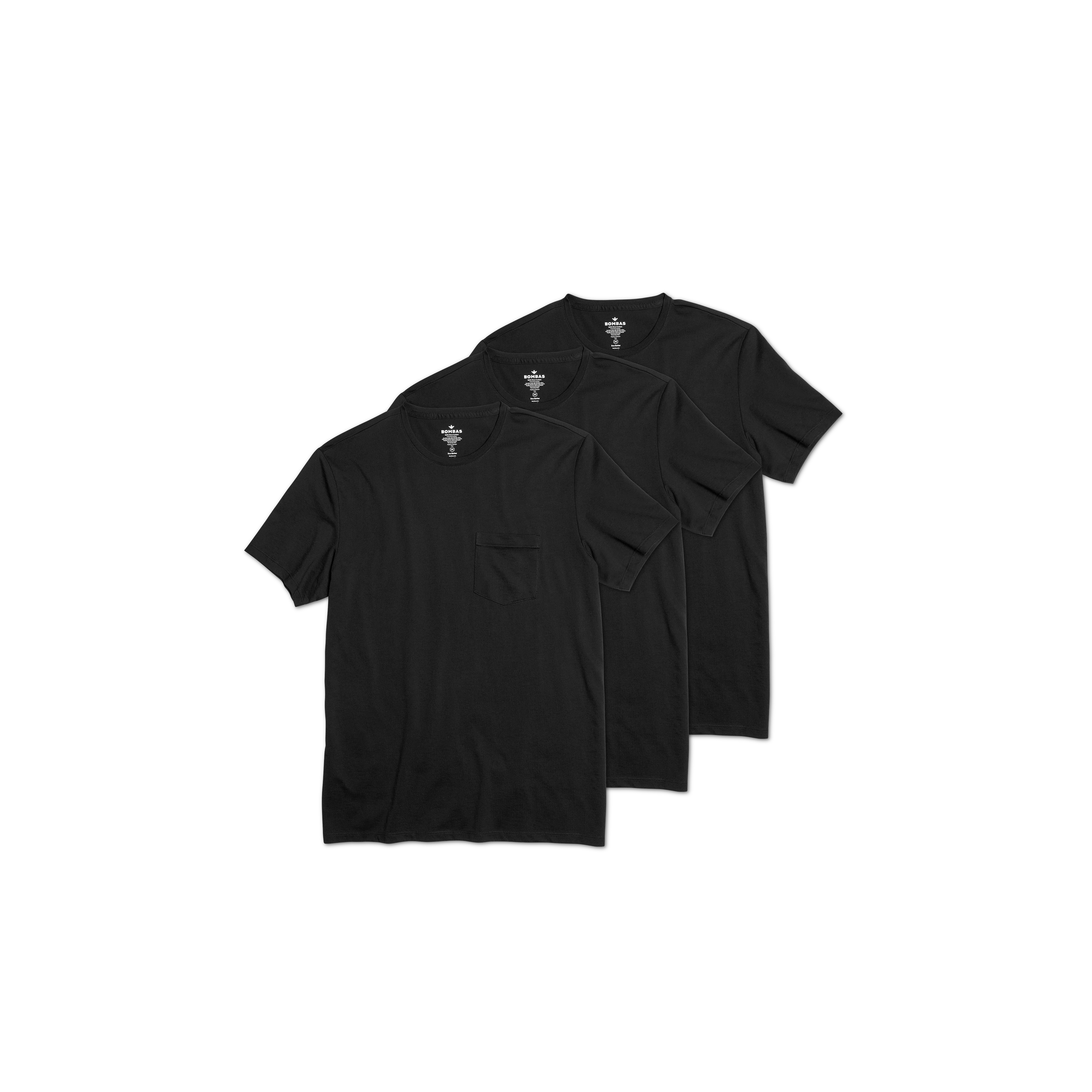 Men's Pima Cotton Pocket Crew Neck T-Shirt 3-Pack - Image 11