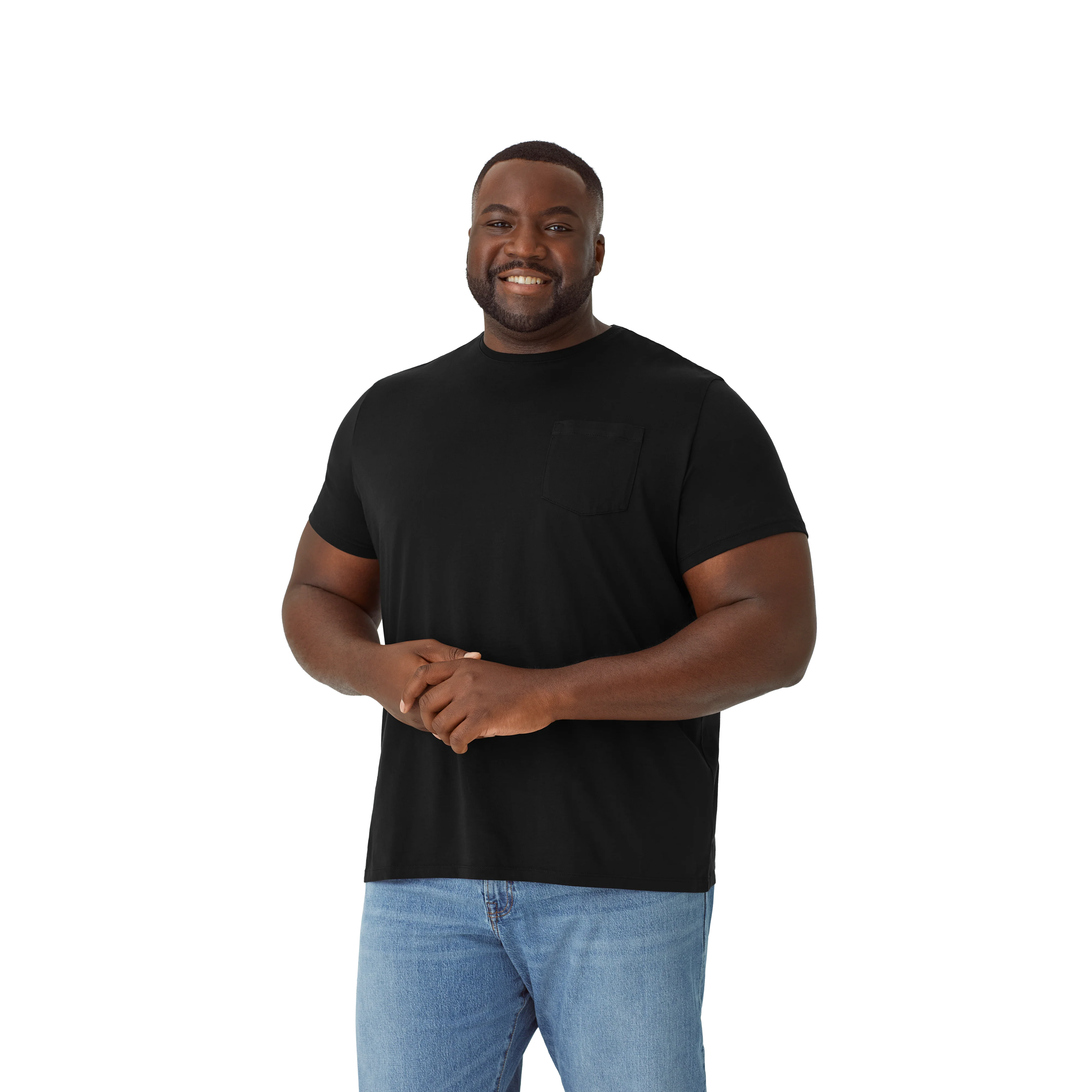 Men's Pima Cotton Pocket Crew Neck T-Shirt 6-Pack - Image 18