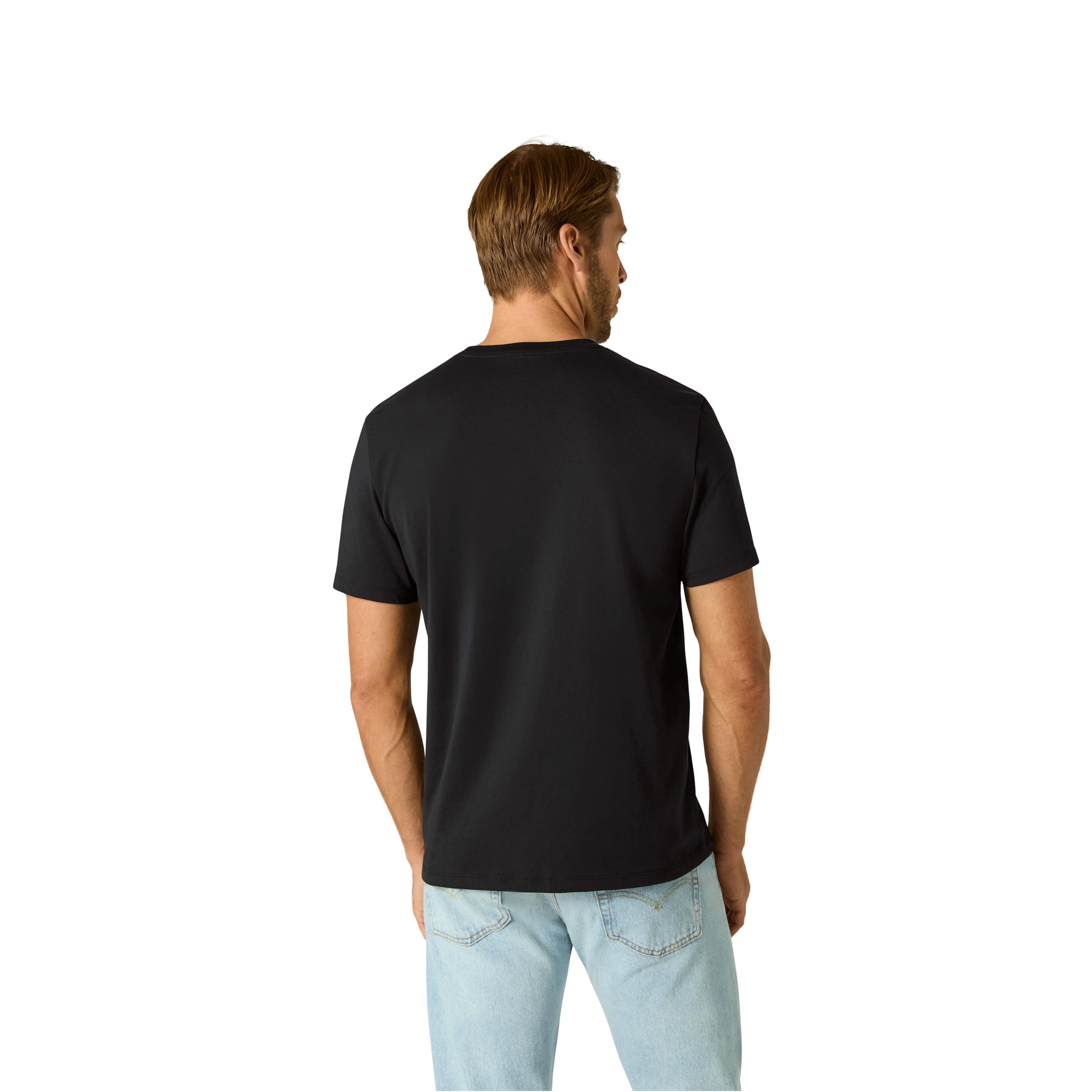 Men's Pima Cotton Pocket Crew Neck T-Shirt 6-Pack - Image 3