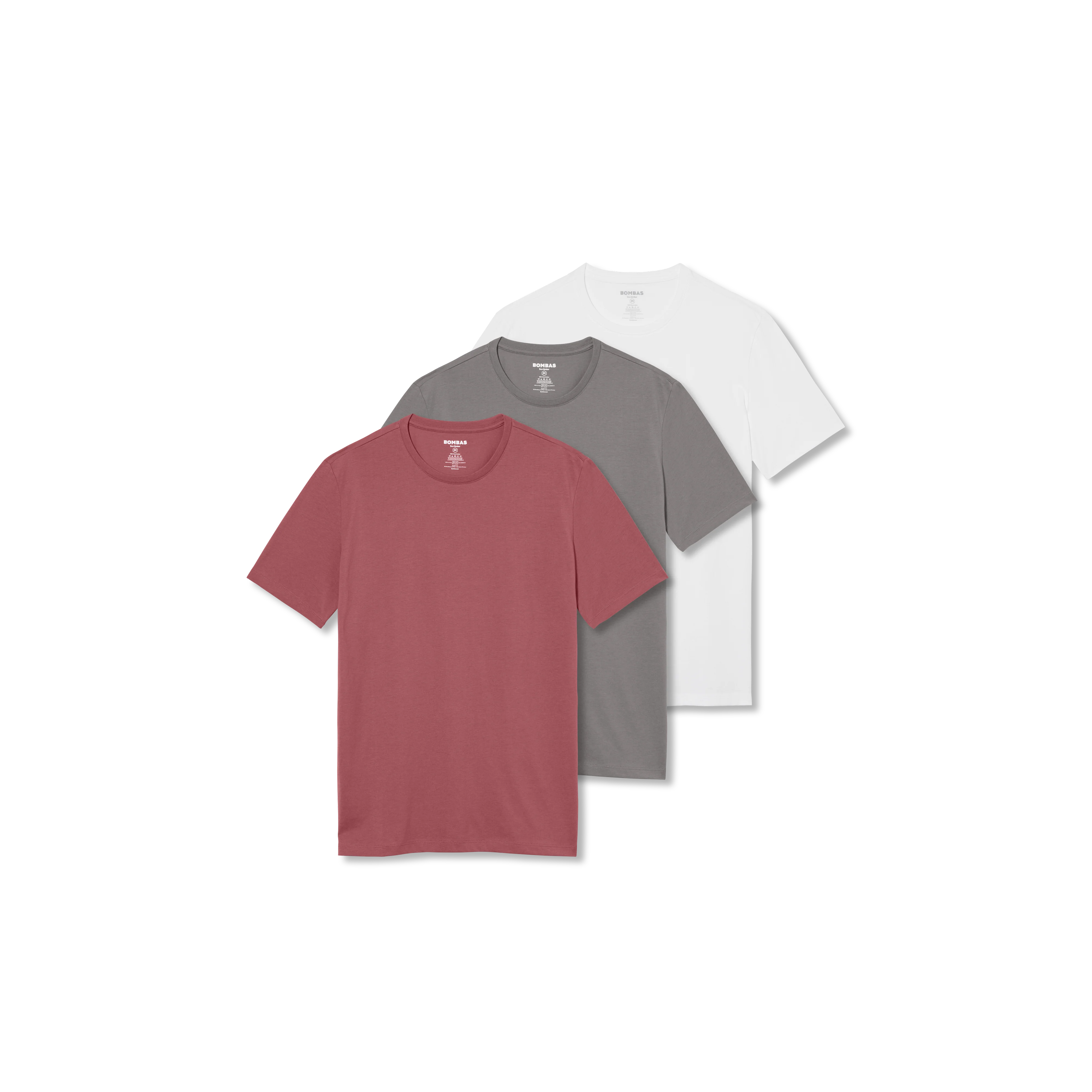 Men's Pima Cotton Slim Crew Neck T-Shirt 3-Pack - Image 9