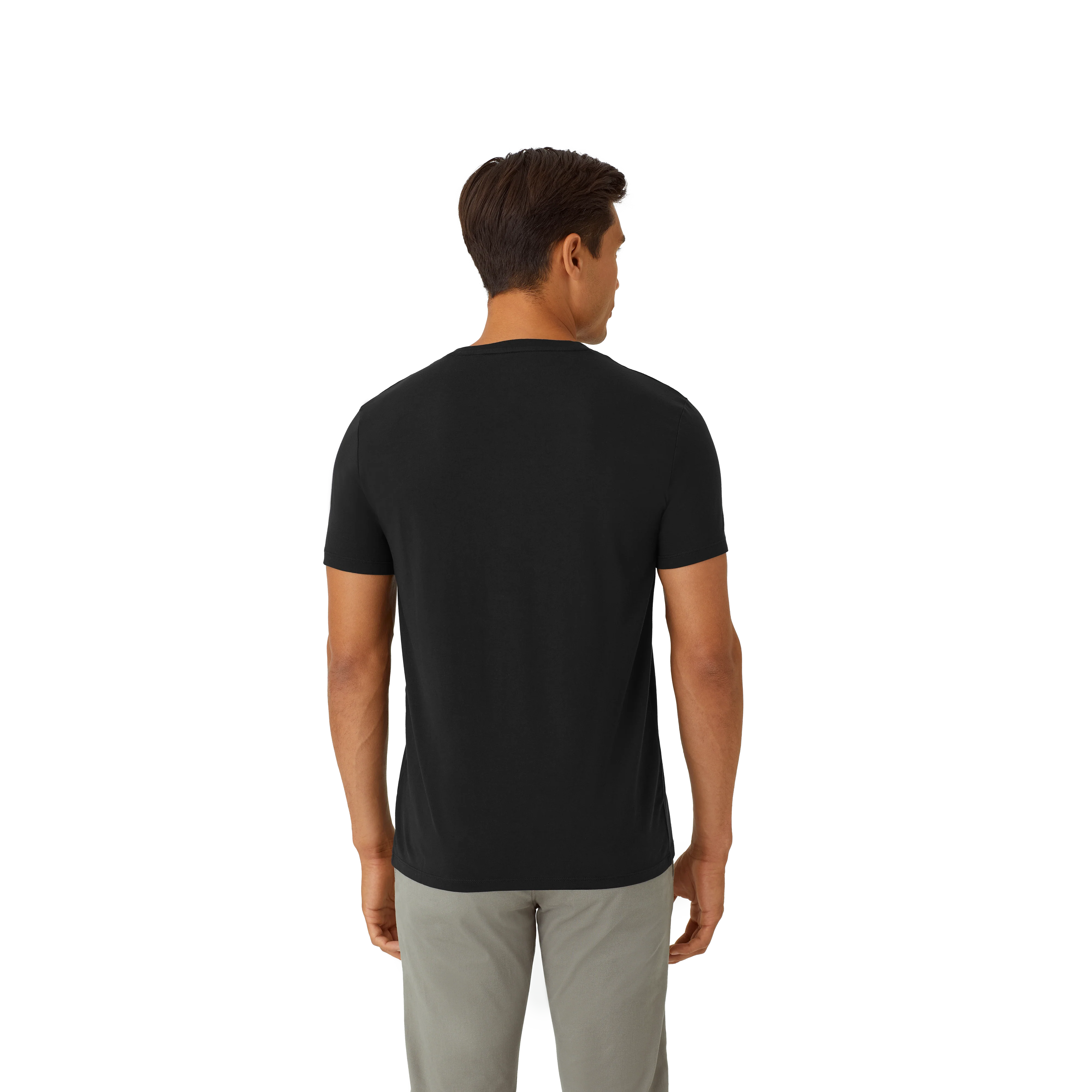 Men's Pima Cotton V-Neck T-Shirt 6-Pack - Image 5