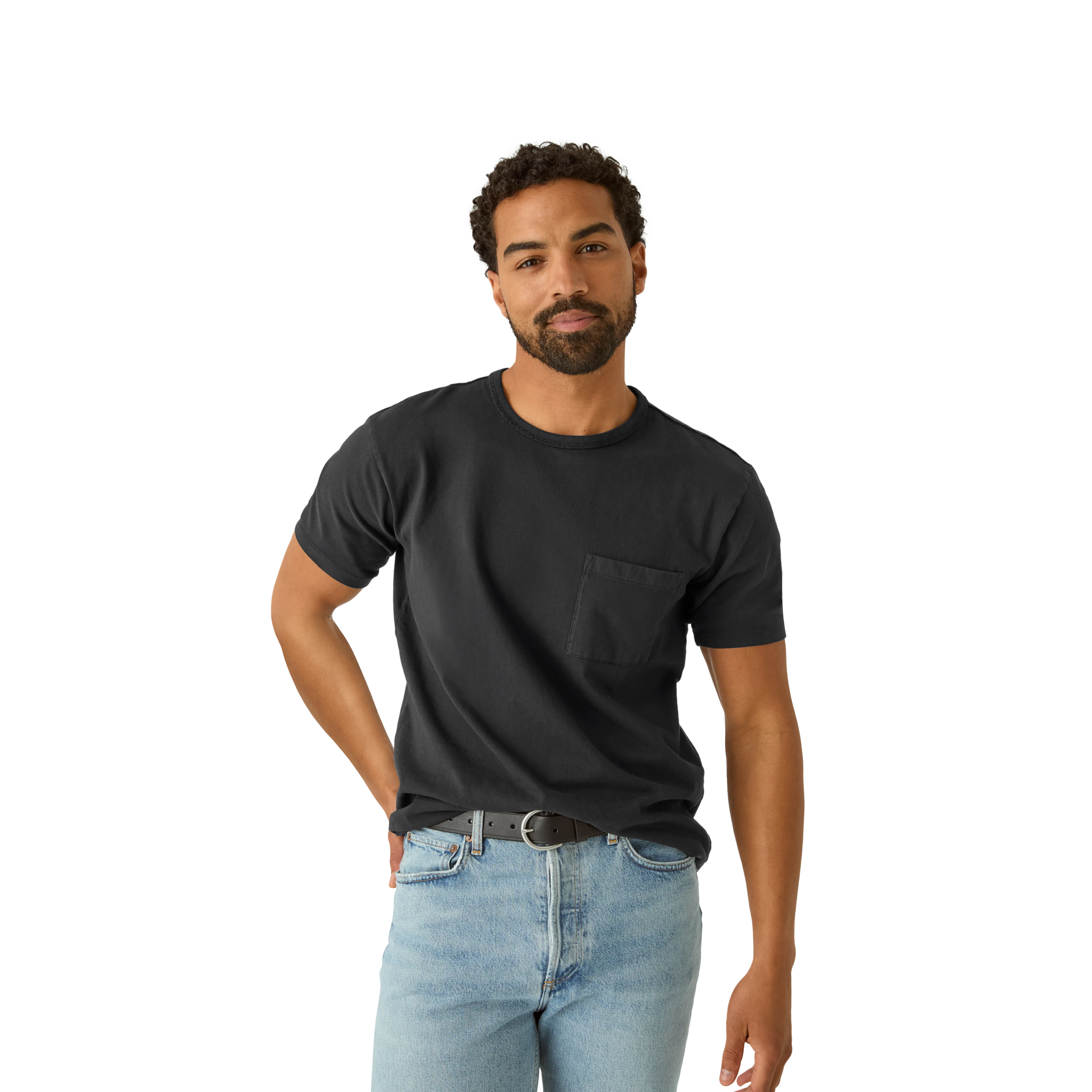 Men’s Premium Weight Pocket Crew Neck T-Shirt 3-Pack - Image 24