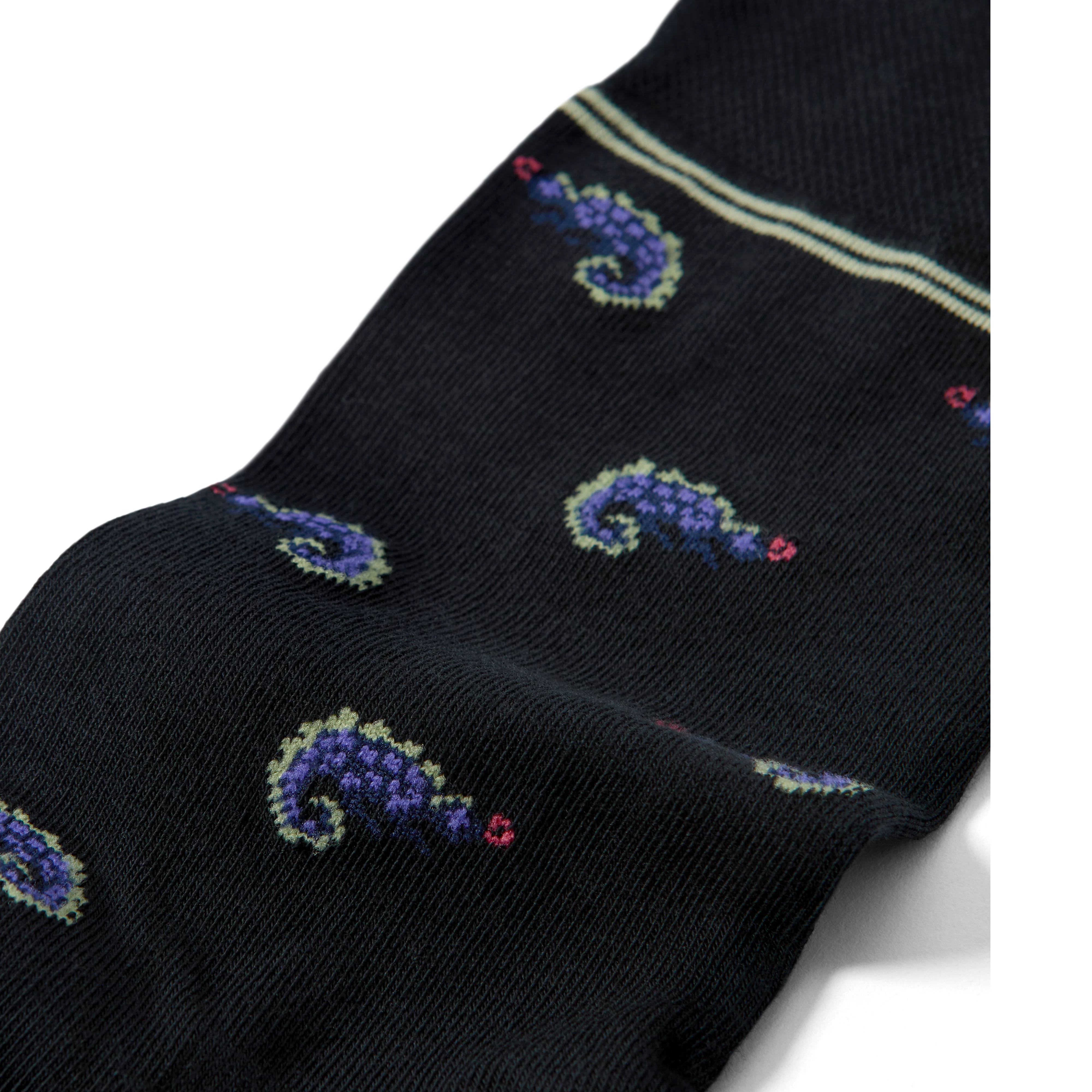 Men's Rainforest Dress Calf Socks - Image 4