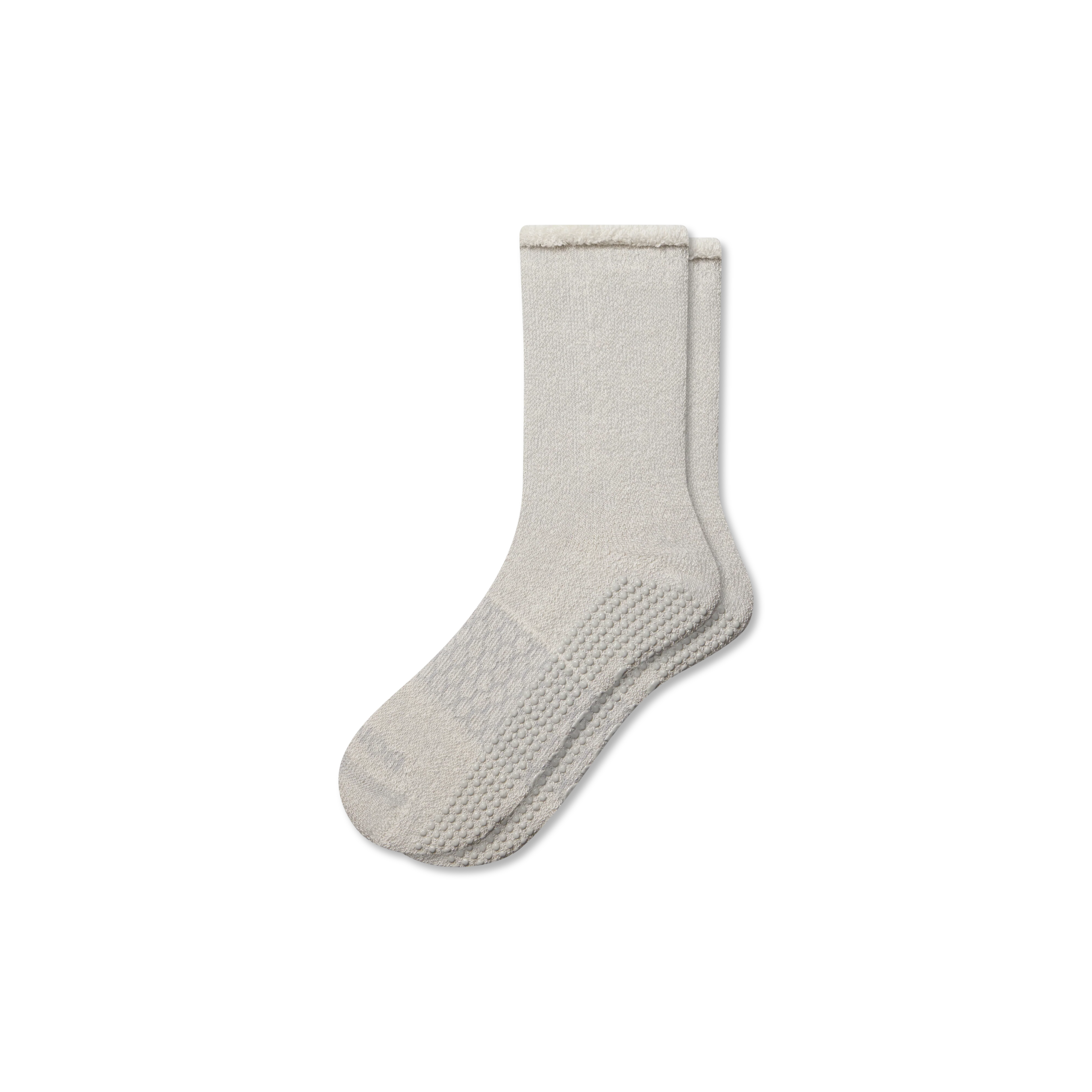 Men’s Roll-Top Merino Blend Gripper House Sock