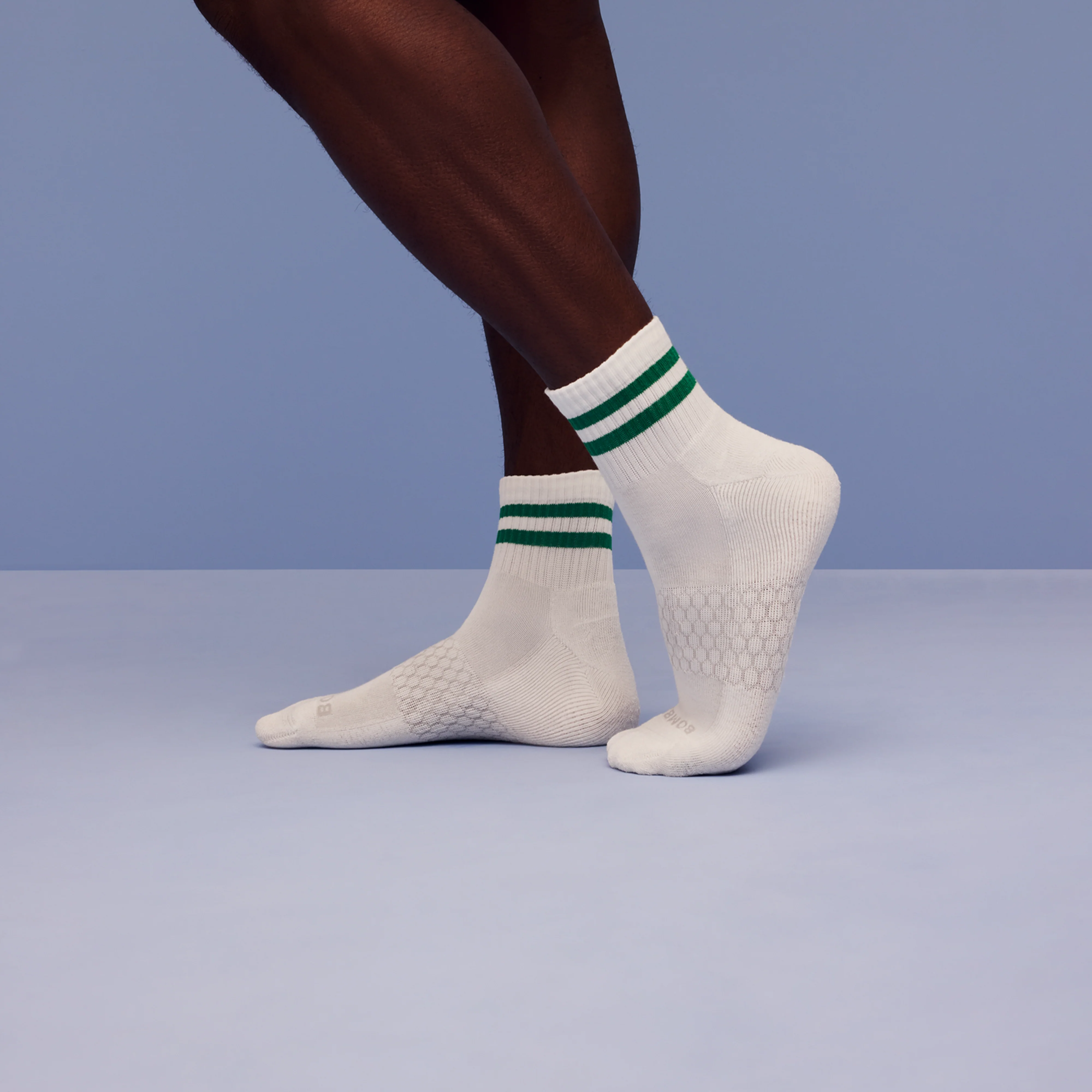 Men's Vintage Stripes Quarter Sock 8-Pack - Image 2