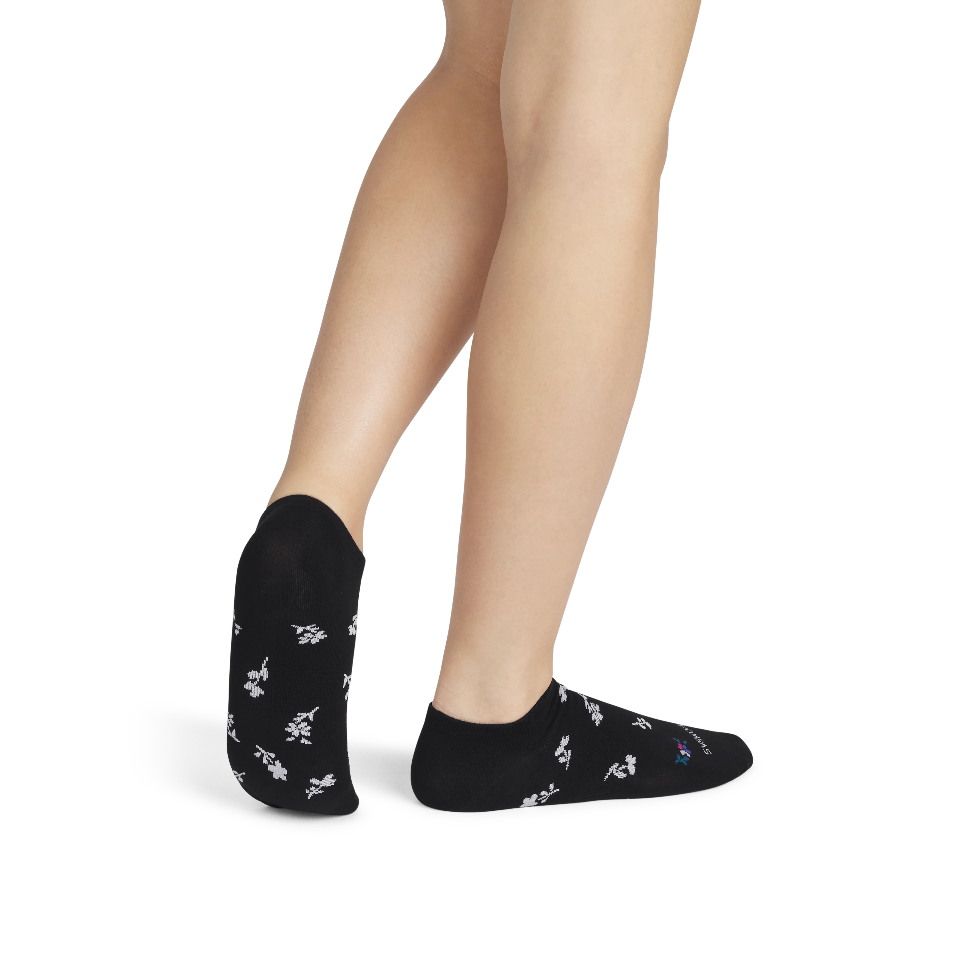 Women's Floral Lightweight Ankle Sock 4-Pack Gift Box - Image 5
