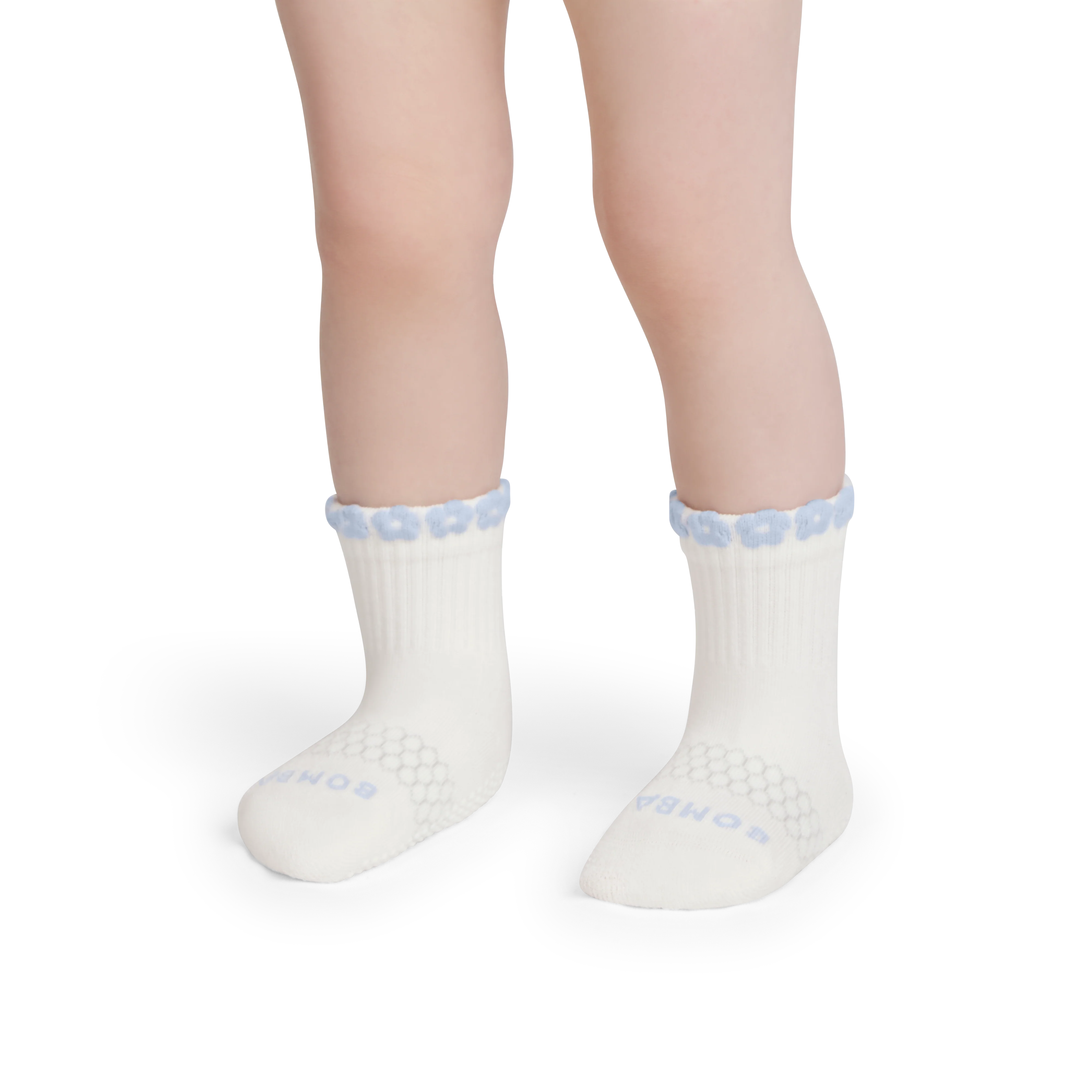 Toddler Daisy Chain Gripper Calf Sock 4-Pack - Image 5
