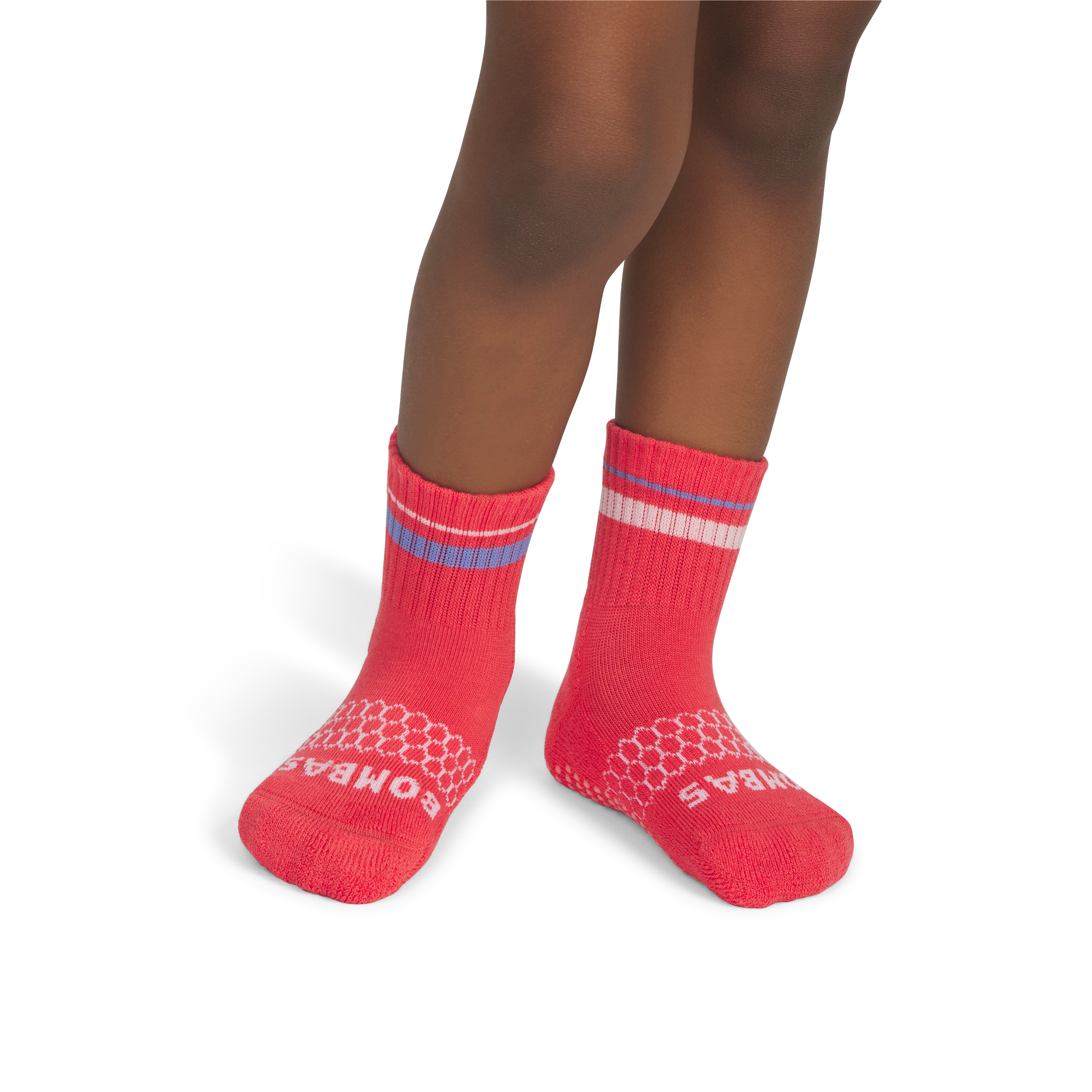 Toddler Hearts Gripper Calf Sock 4-Pack - Image 2