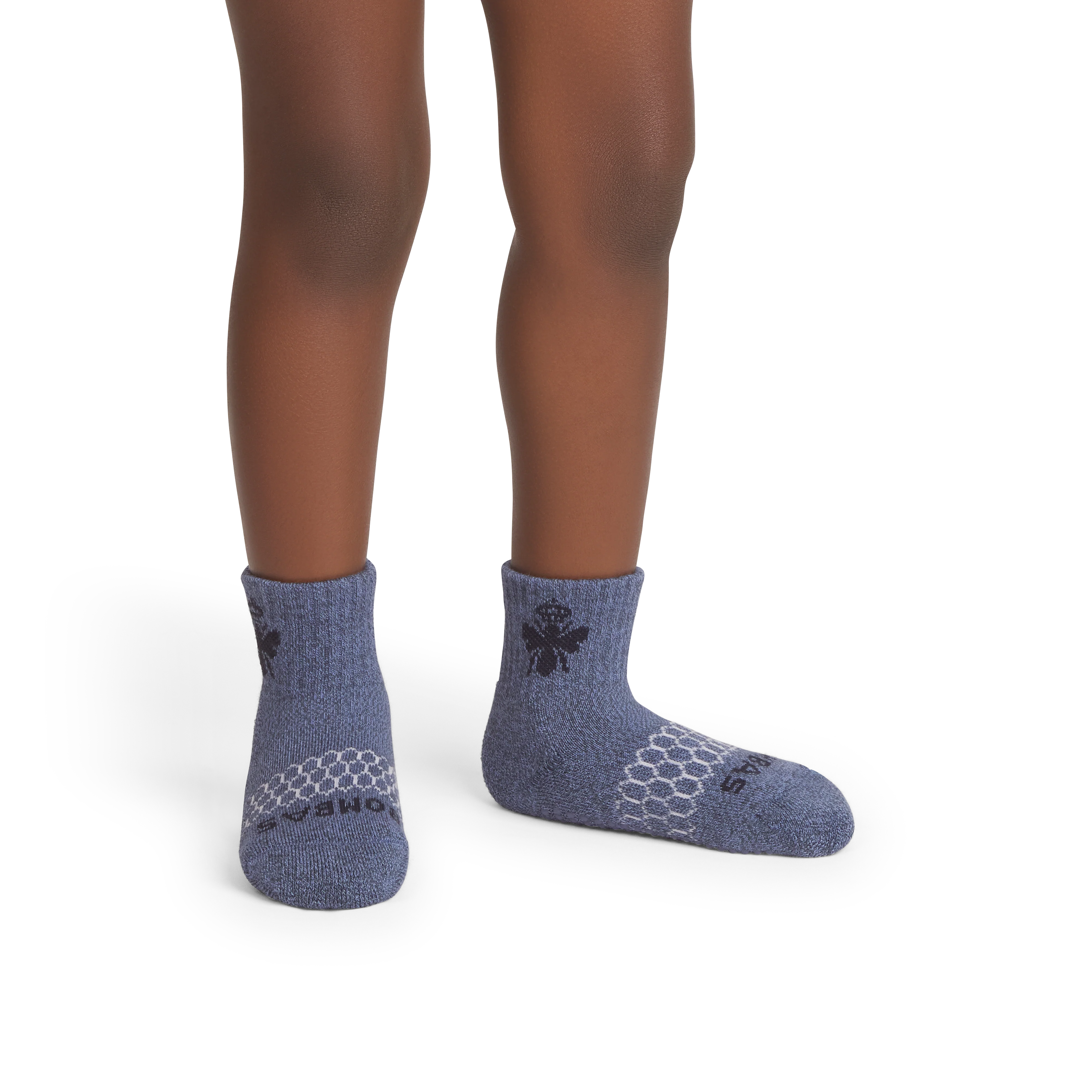 Toddler Marl Gripper Calf Sock 4-Pack - Image 4