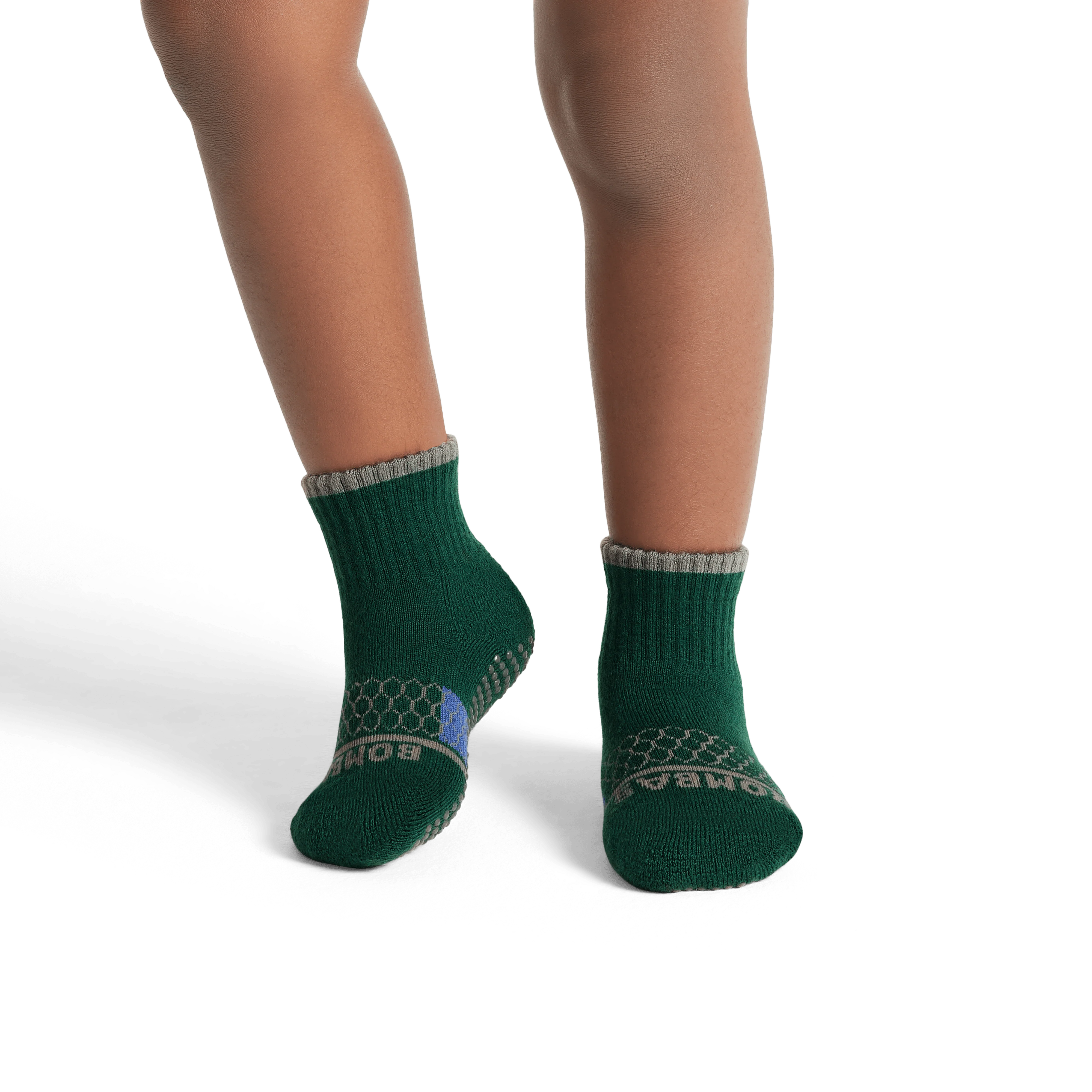 Toddler Merino Wool Blend Gripper Calf Sock 4-Pack - Image 10