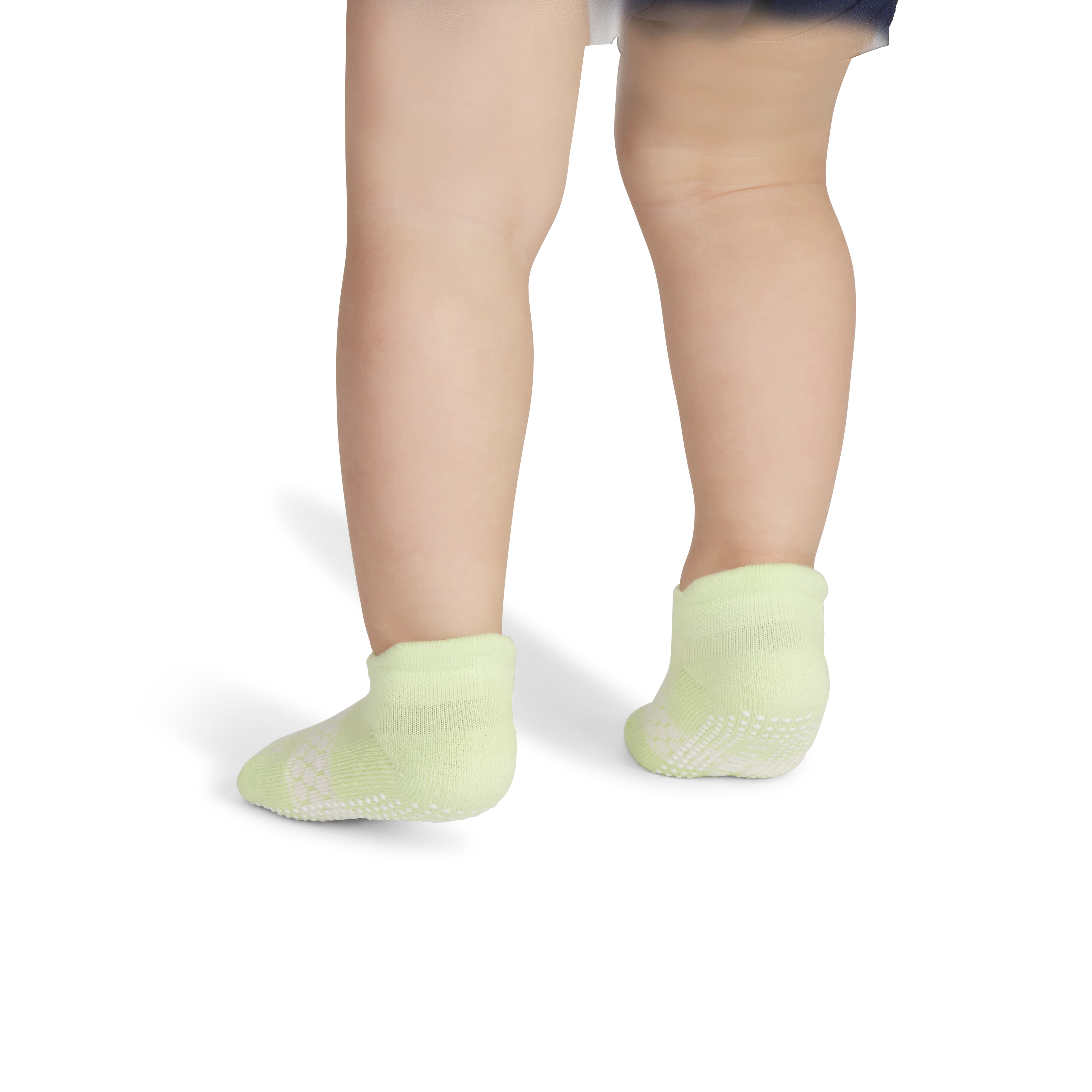 Toddler Solids Gripper Ankle Sock 4-Pack - Image 9