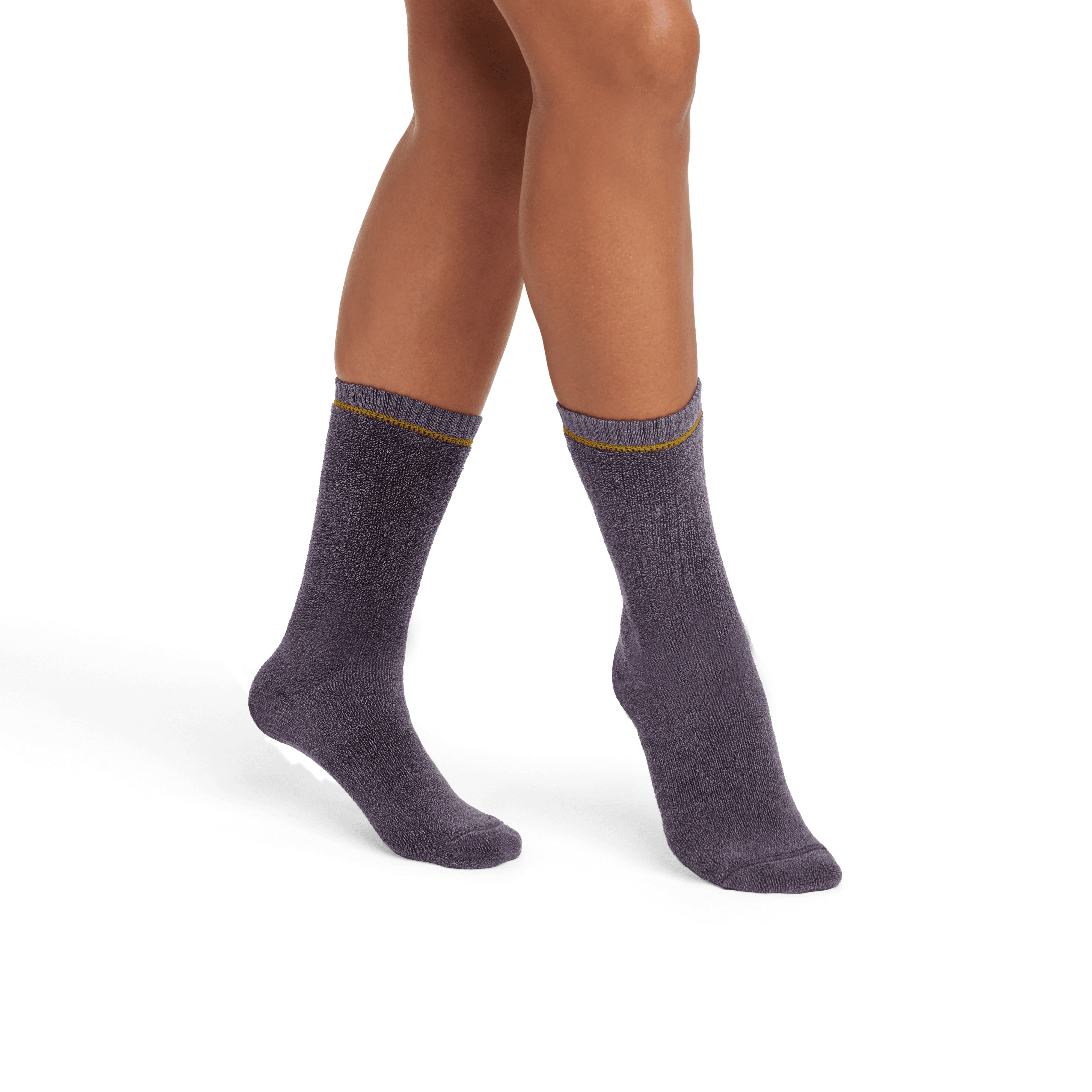 Women's Plush Terry Calf Socks - Image 7