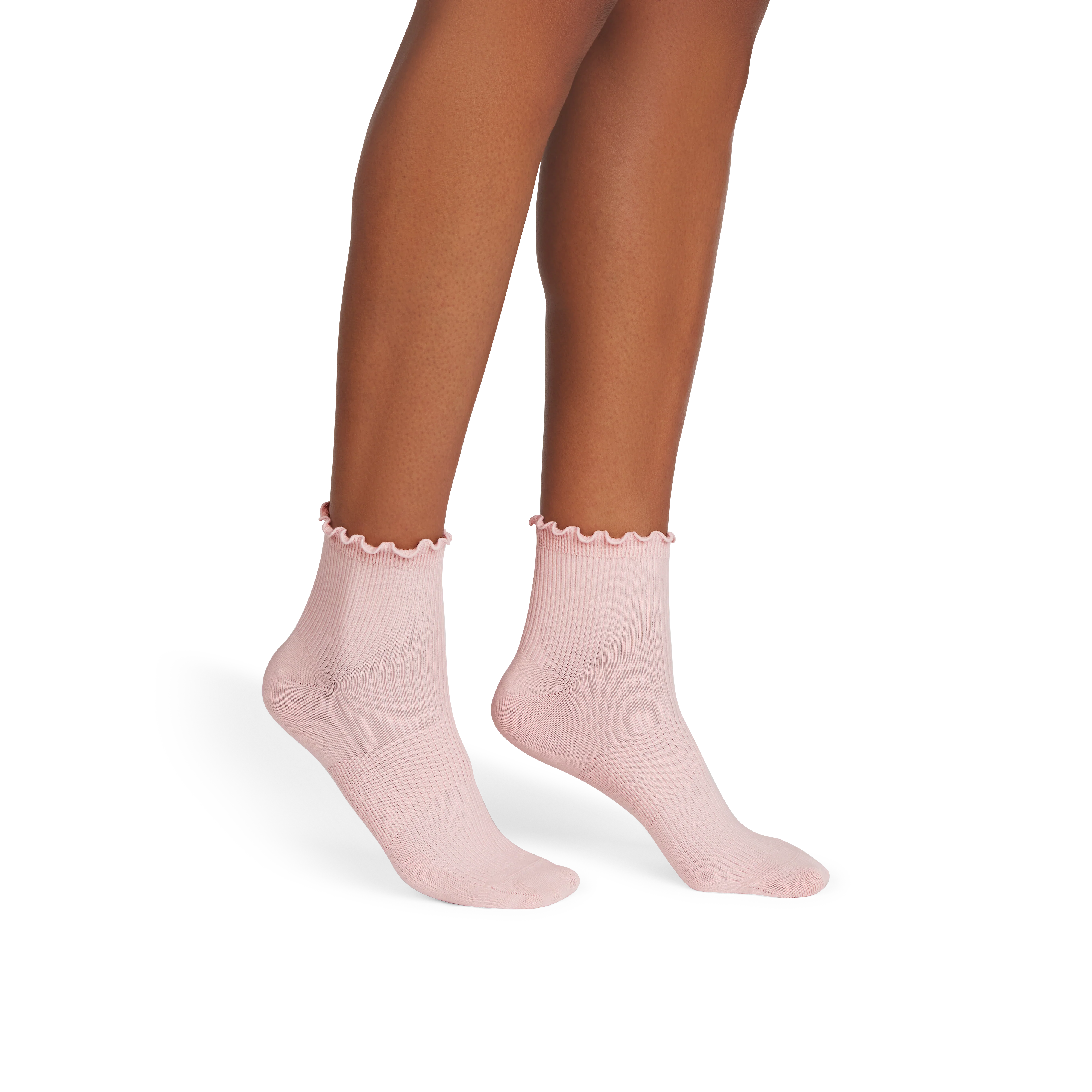 Women's Ruffle Rib Quarter Sock 4-Pack - Image 3