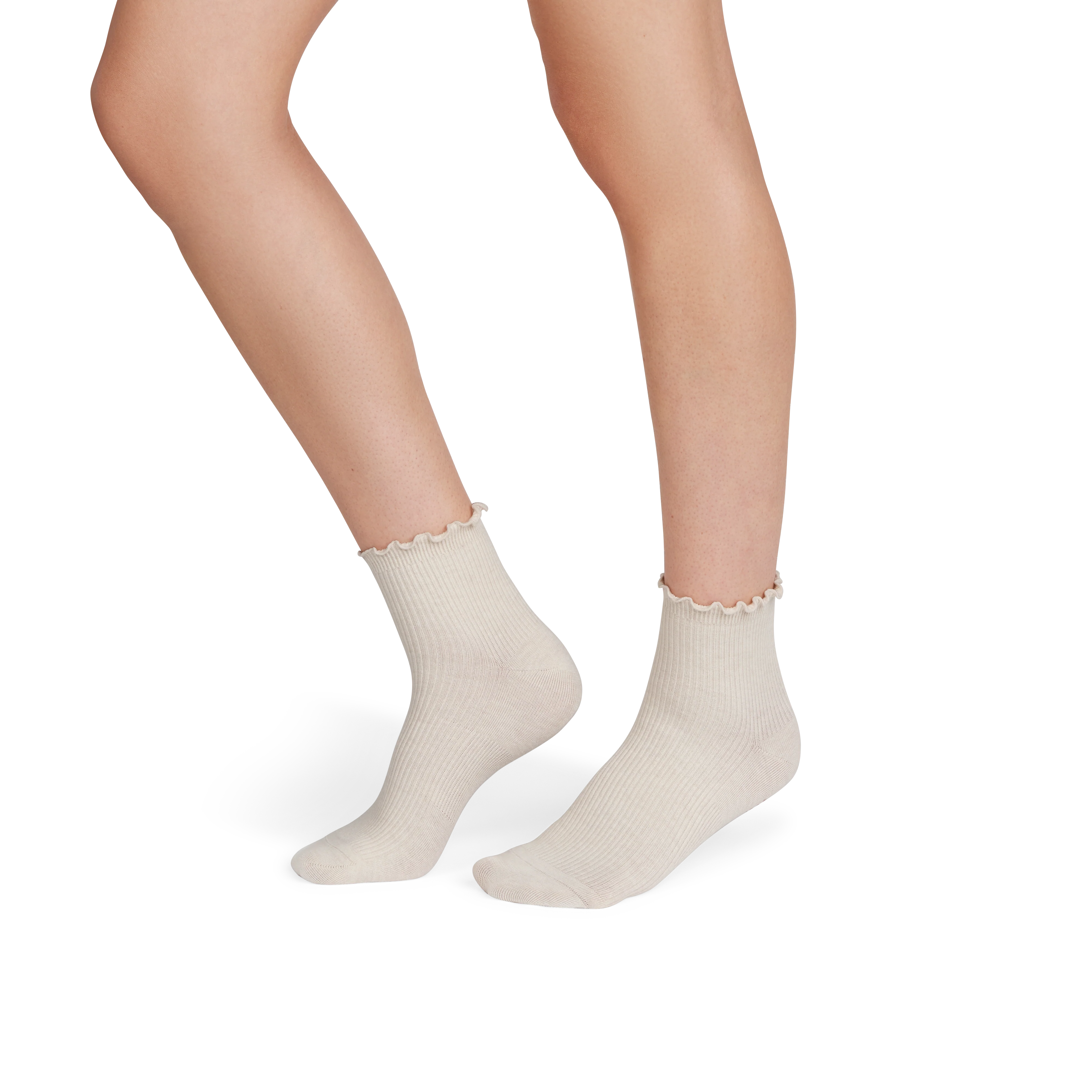 Women's Ruffle Rib Quarter Sock 4-Pack - Image 4