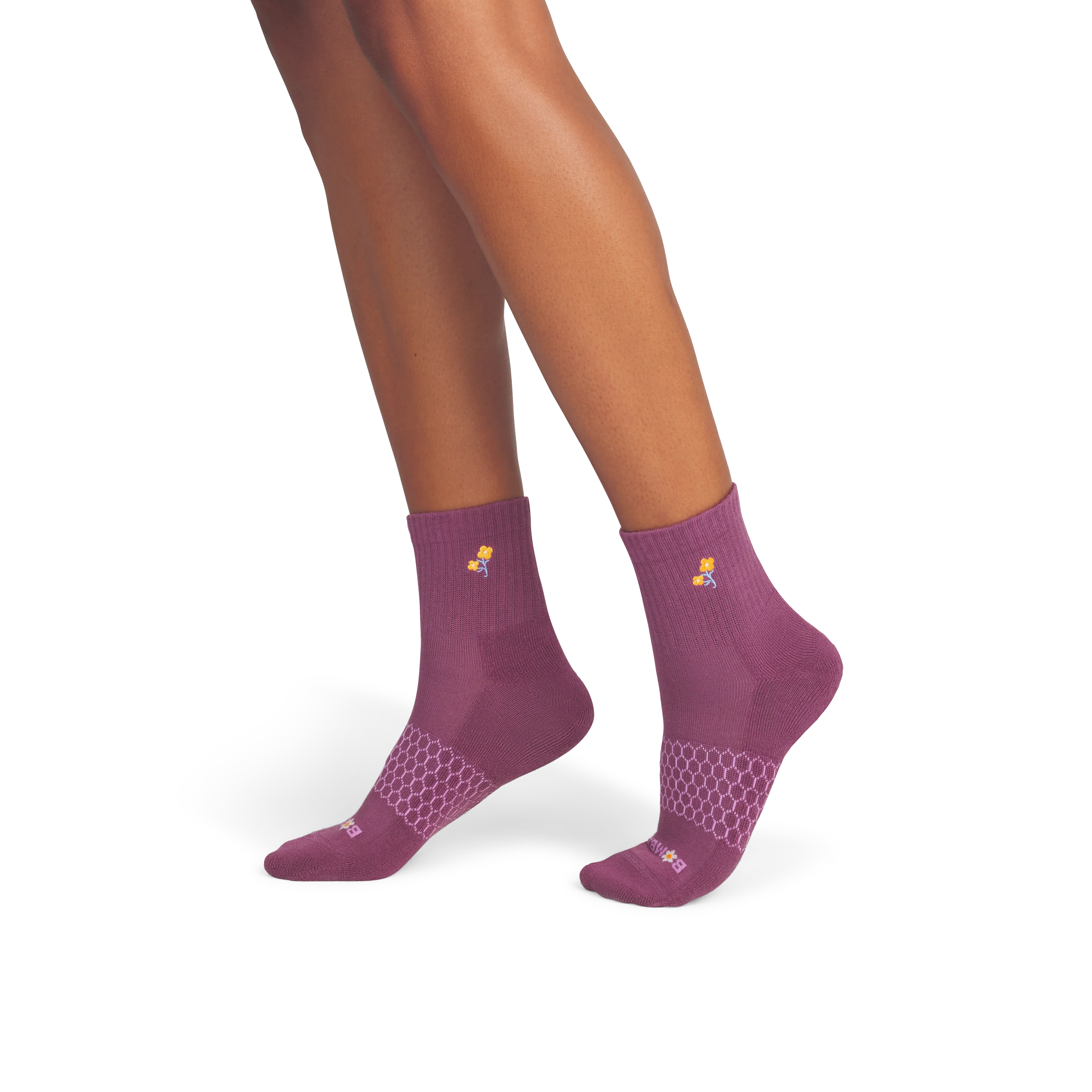 Women's Garden Party Quarter Sock 4-Pack - Image 13