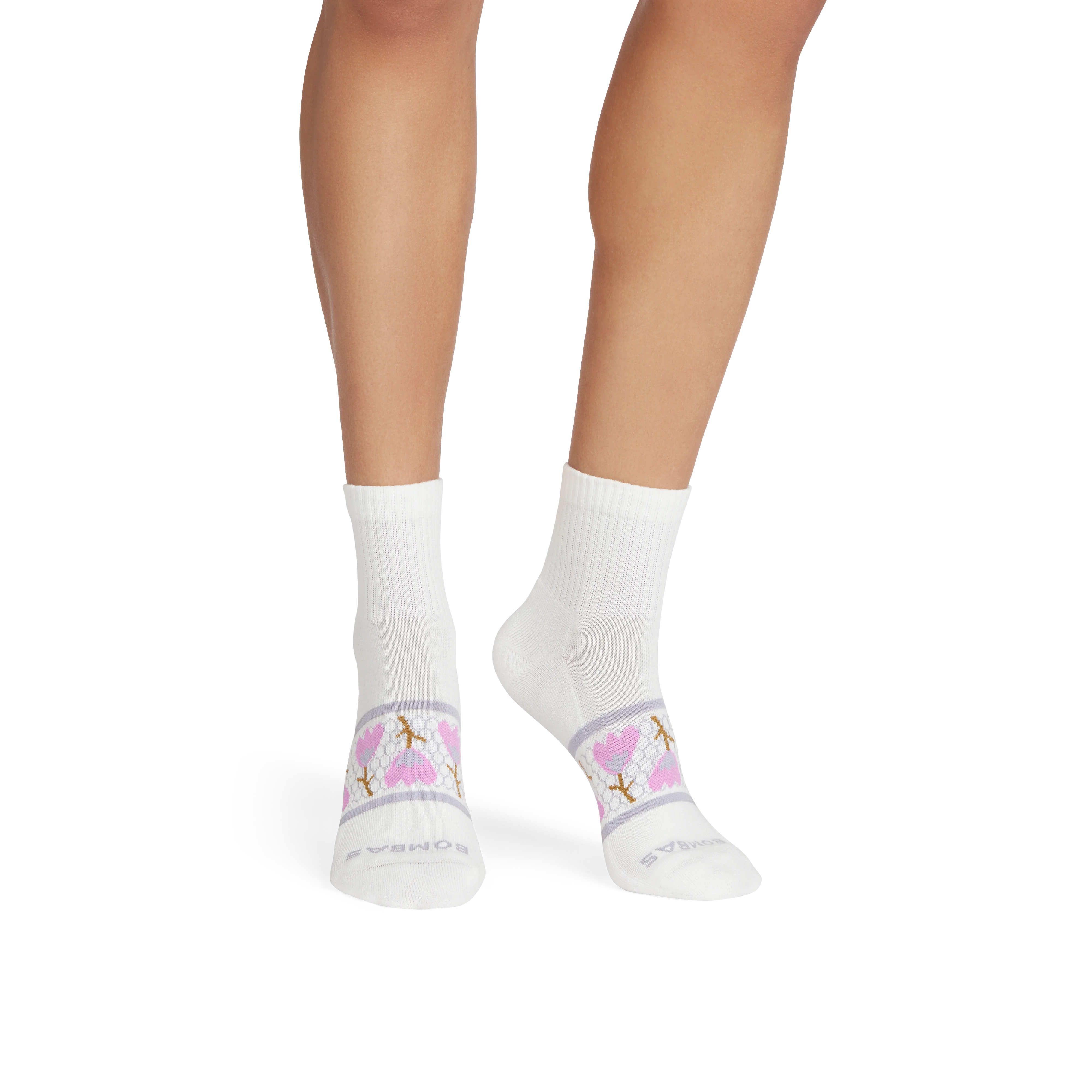 Women's Garden Party Quarter Sock 4-Pack - Image 5